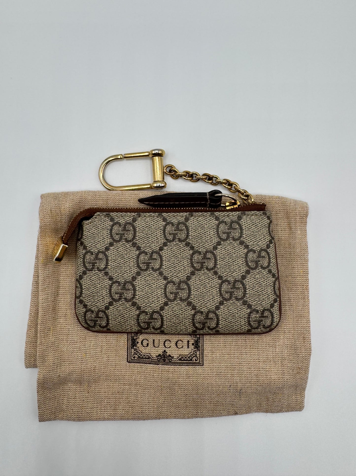 Gucci Monogram Key Pouch