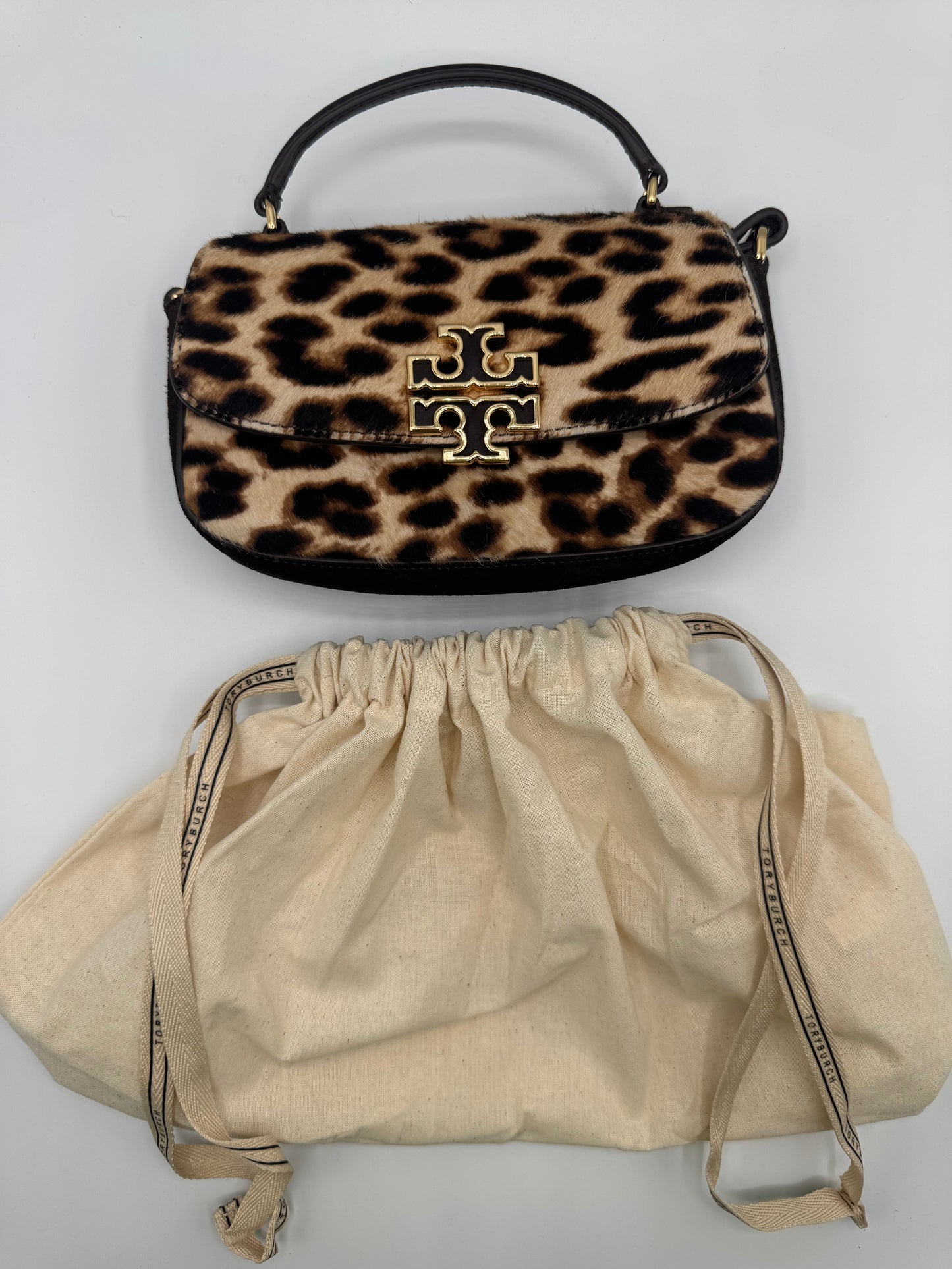 Tory Burch Leopard Mini Britten Bag