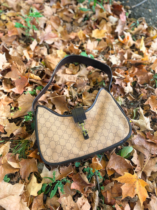 Vintage Gucci Monogram Jackie Bag