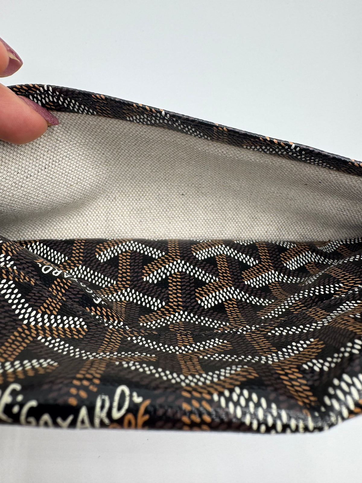 Goyard St. Louis Pouch