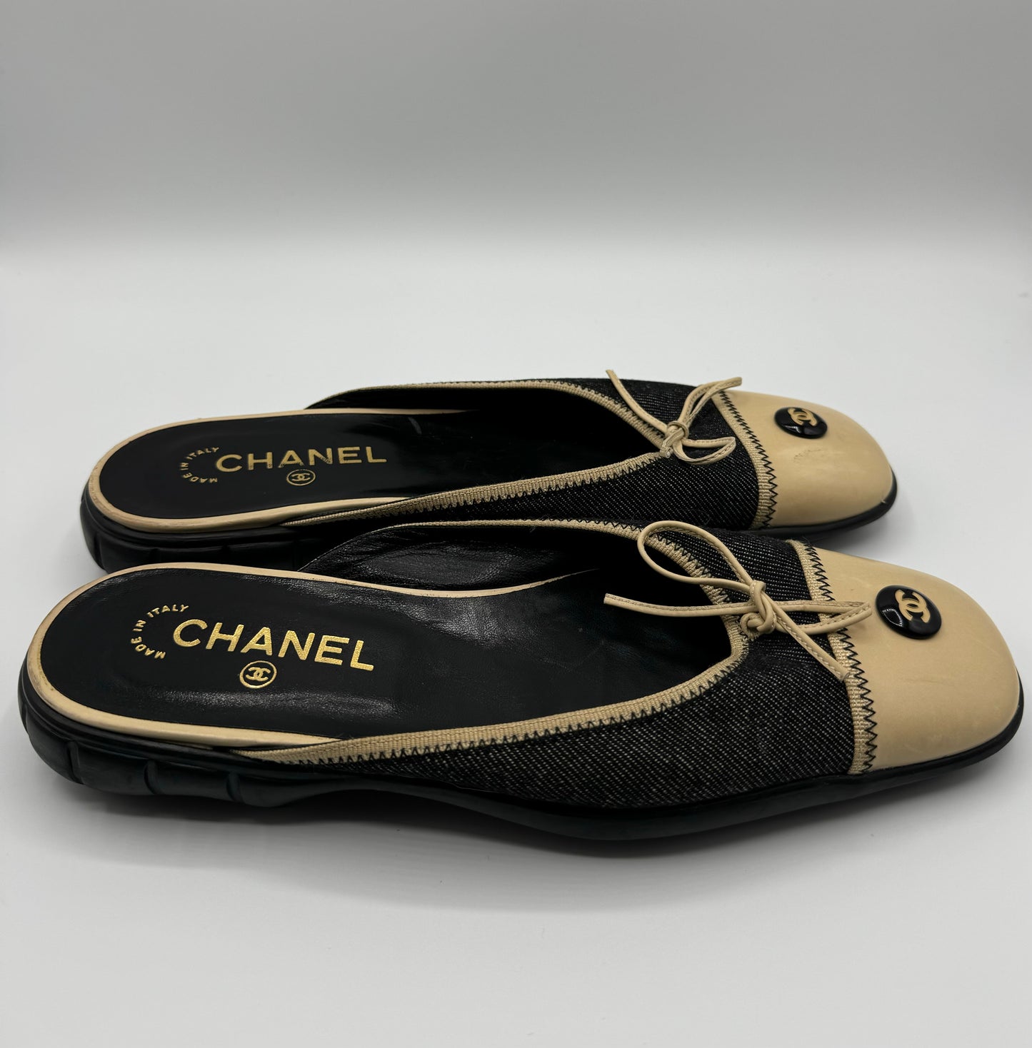 Vintage Chanel Ballet Mules