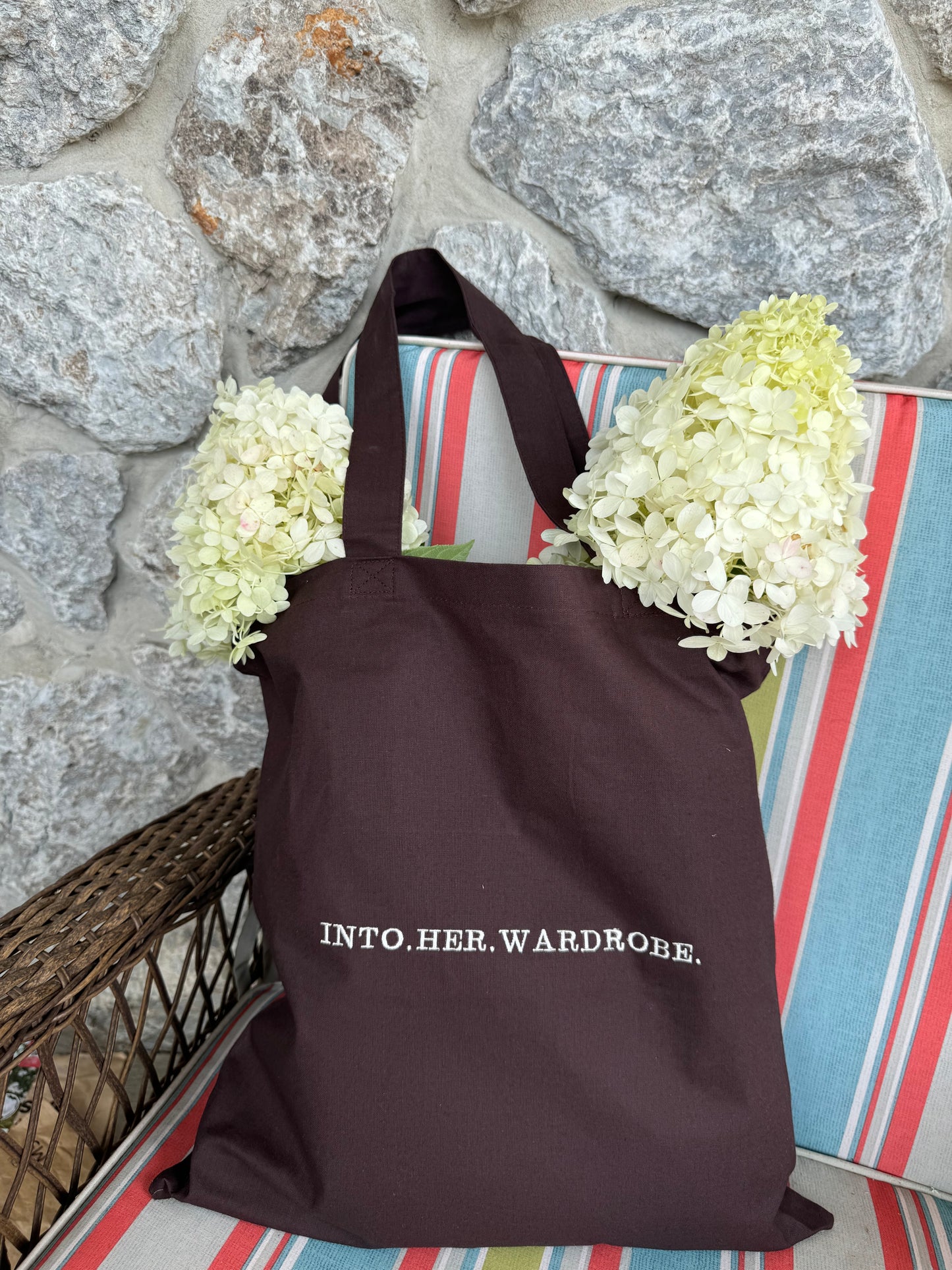Into.Her.Wardrobe. Tote (Brown)
