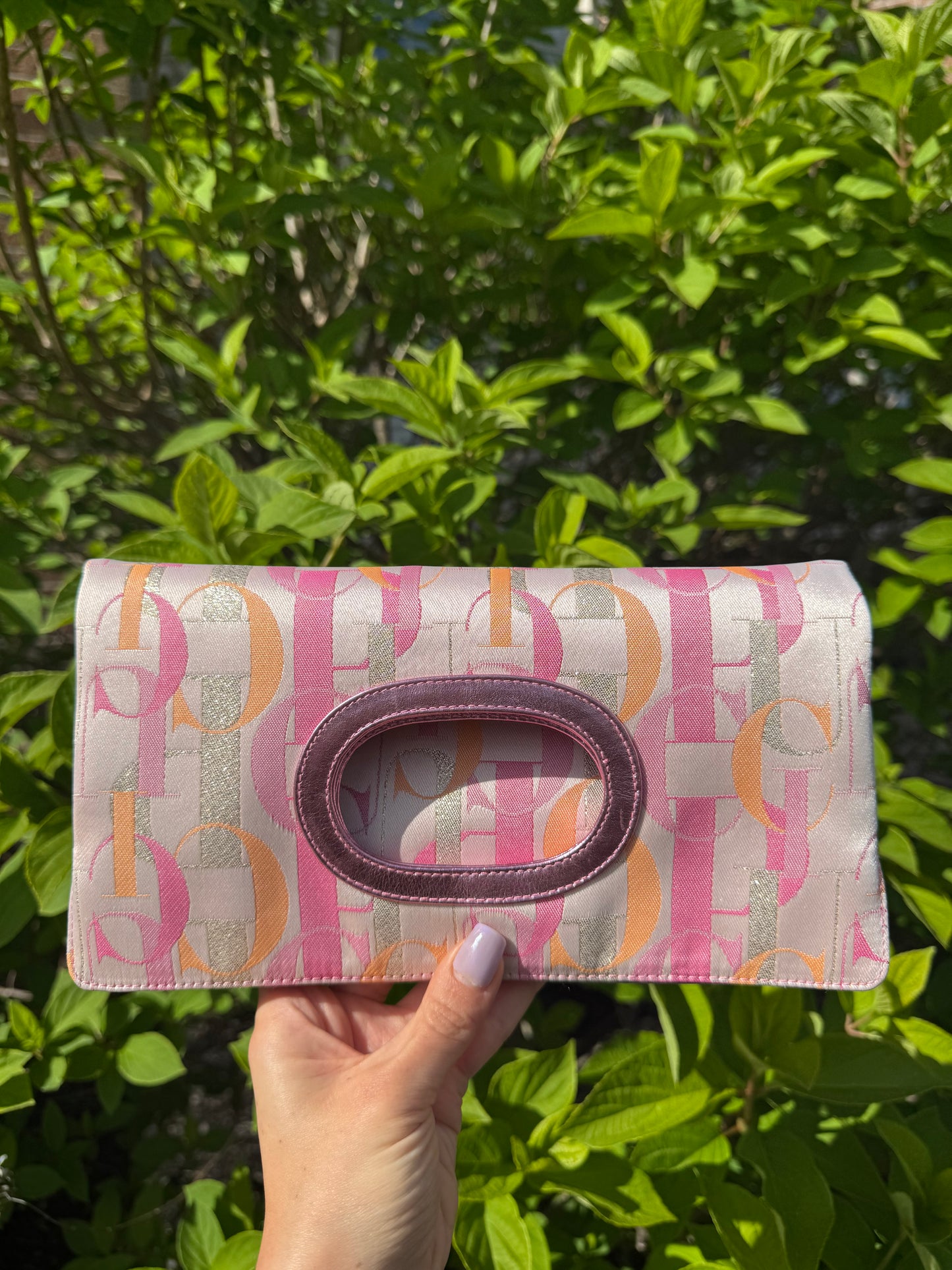 Vintage Emilio Pucci 2-Way Foldover Clutch