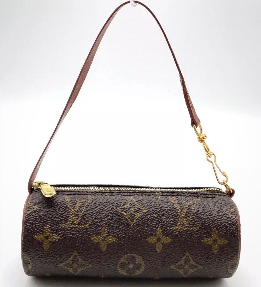Vintage Louis Vuitton Monogram Mini Papillon Pochette Bag