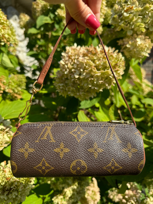 Vintage Louis Vuitton Monogram Mini Papillon Pochette Bag