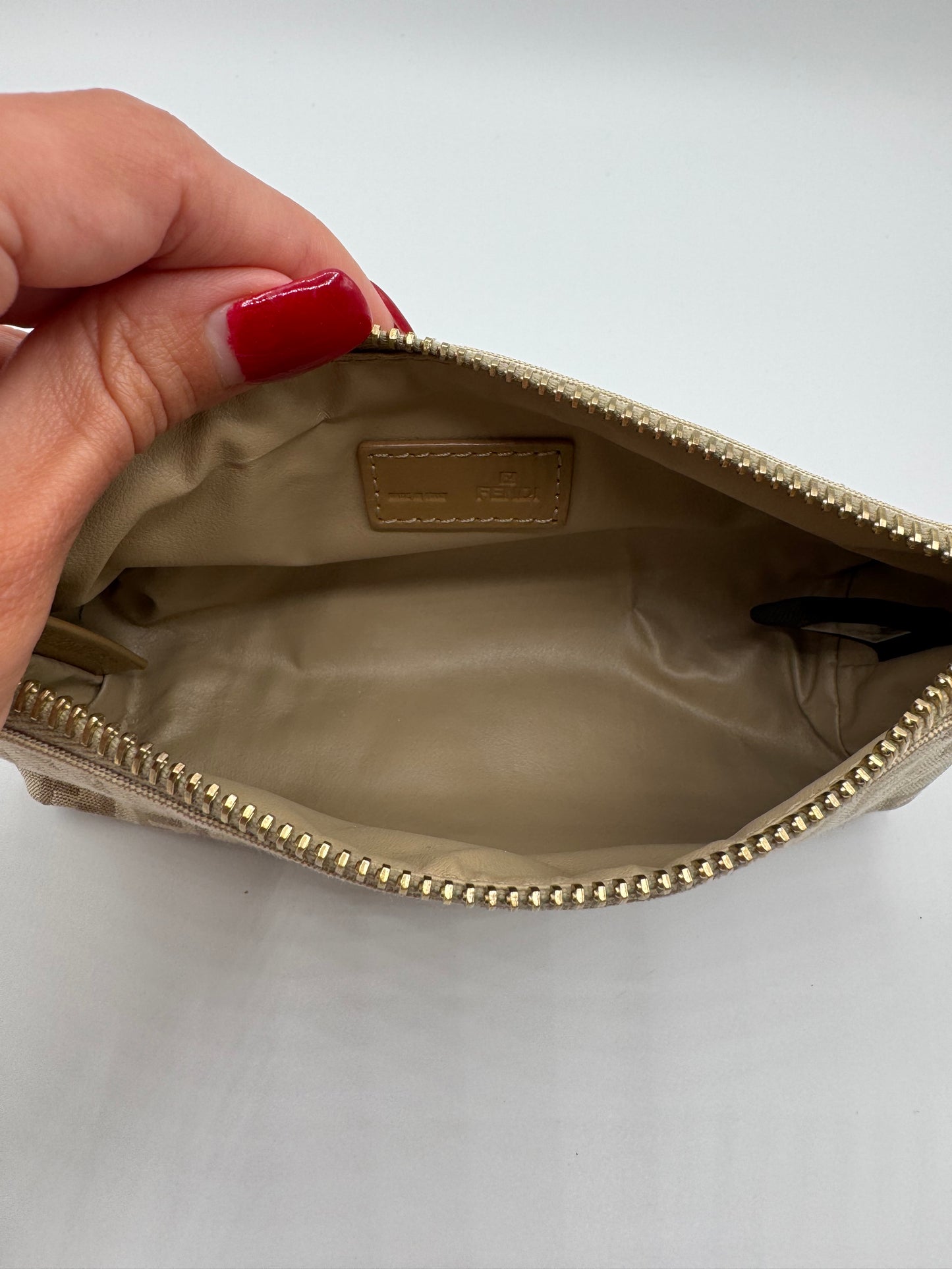 Vintage Fendi Pouch/Makeup Bag