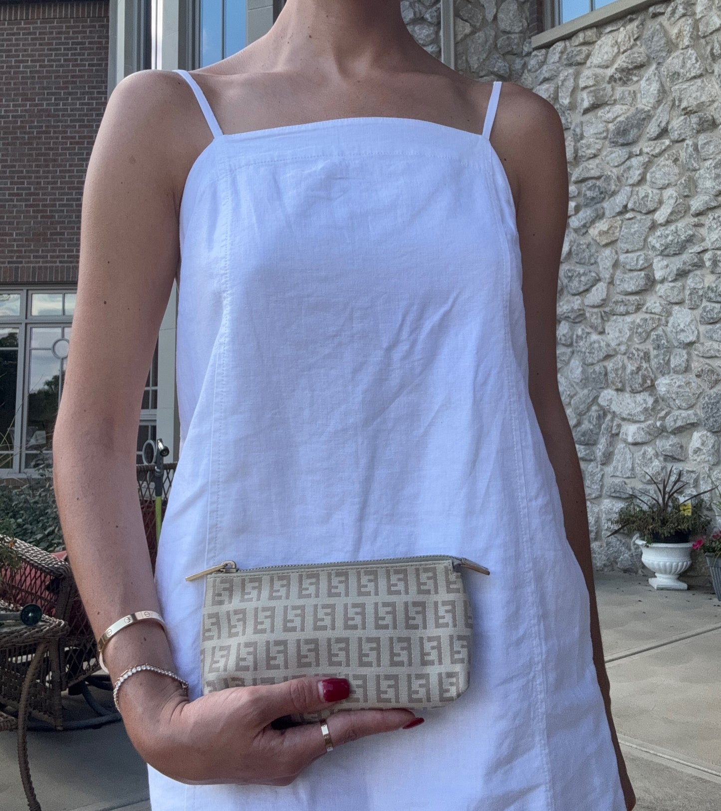Vintage Fendi Pouch/Makeup Bag