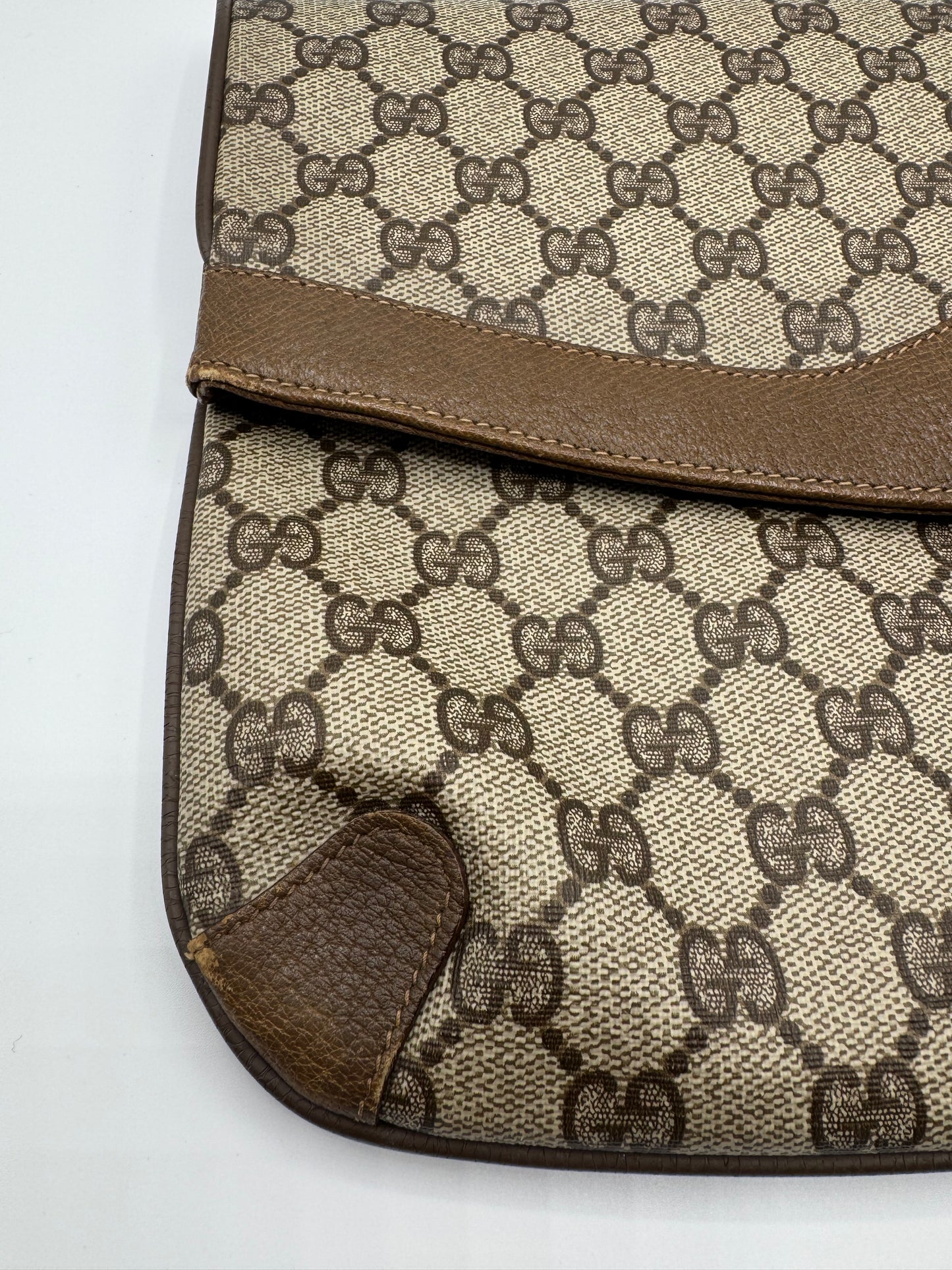 Vintage Gucci Monogram Clutch