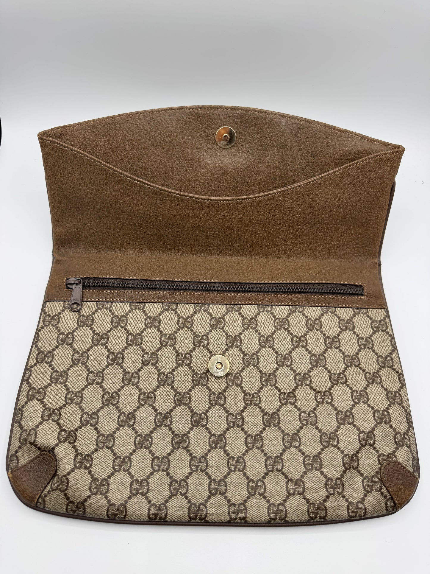 Vintage Gucci Monogram Clutch