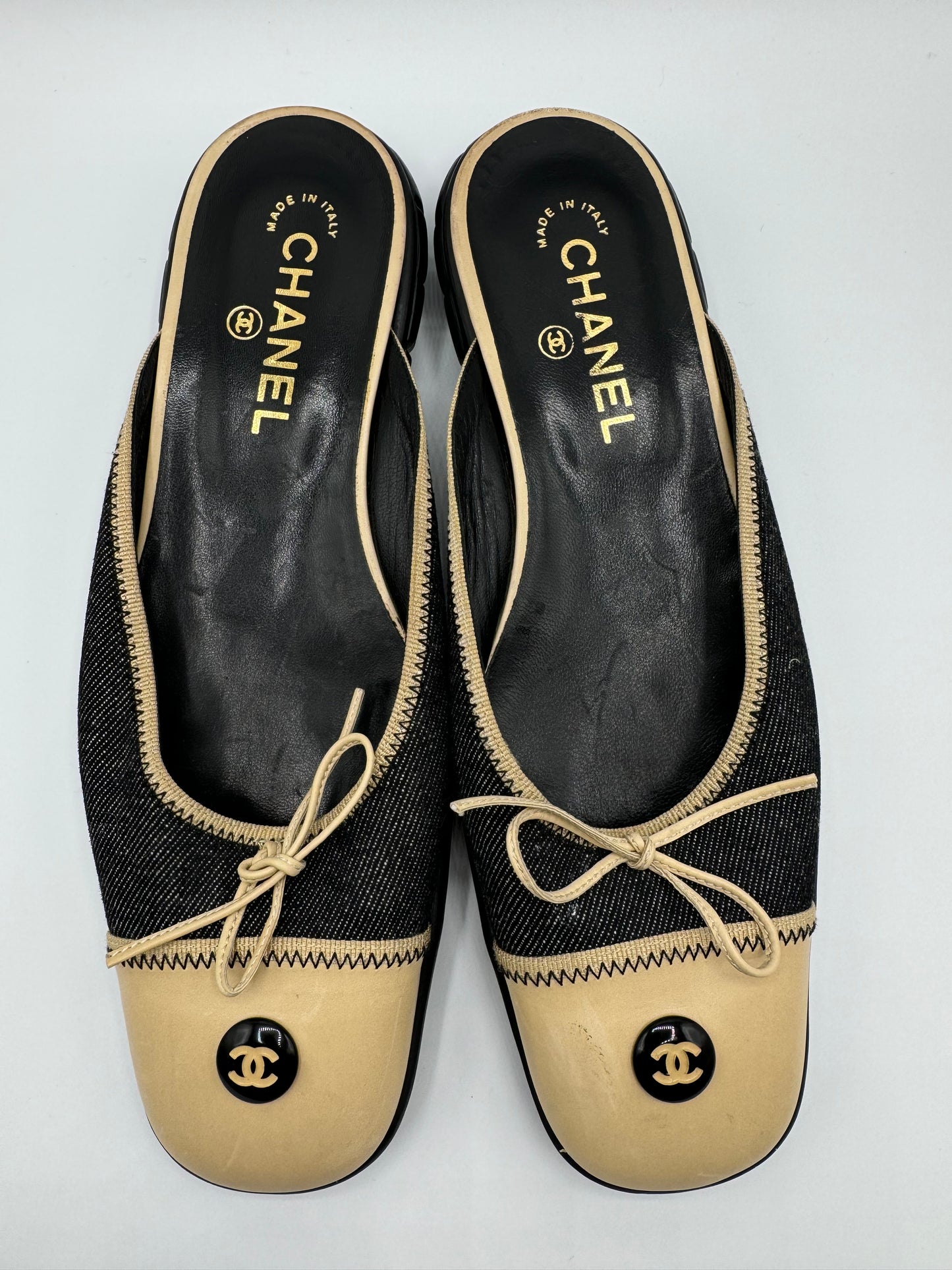 Vintage Chanel Ballet Mules