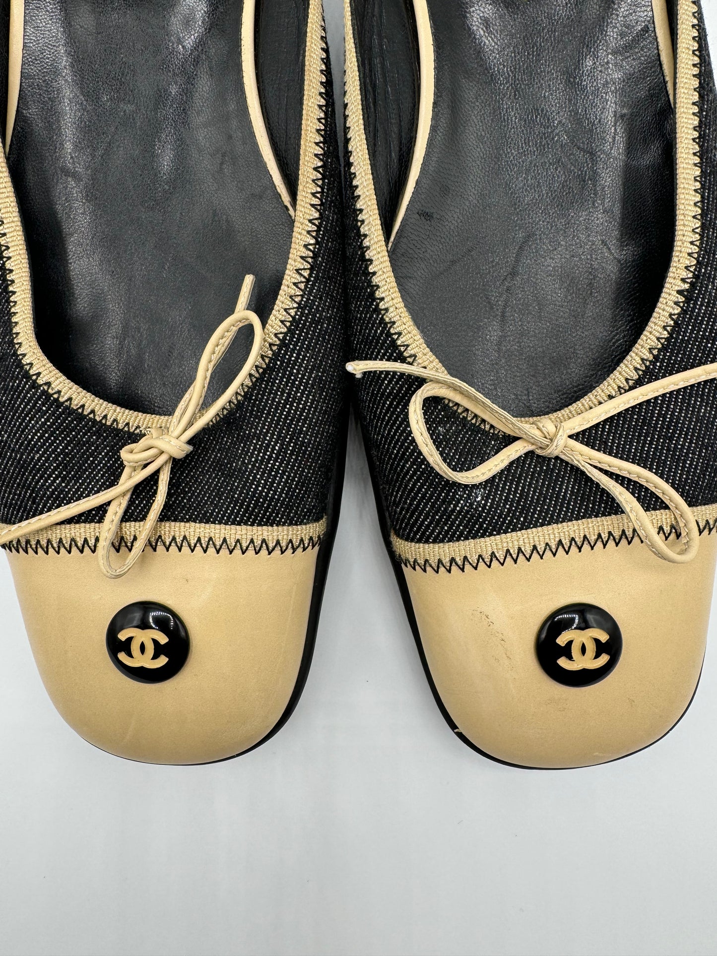 Vintage Chanel Ballet Mules