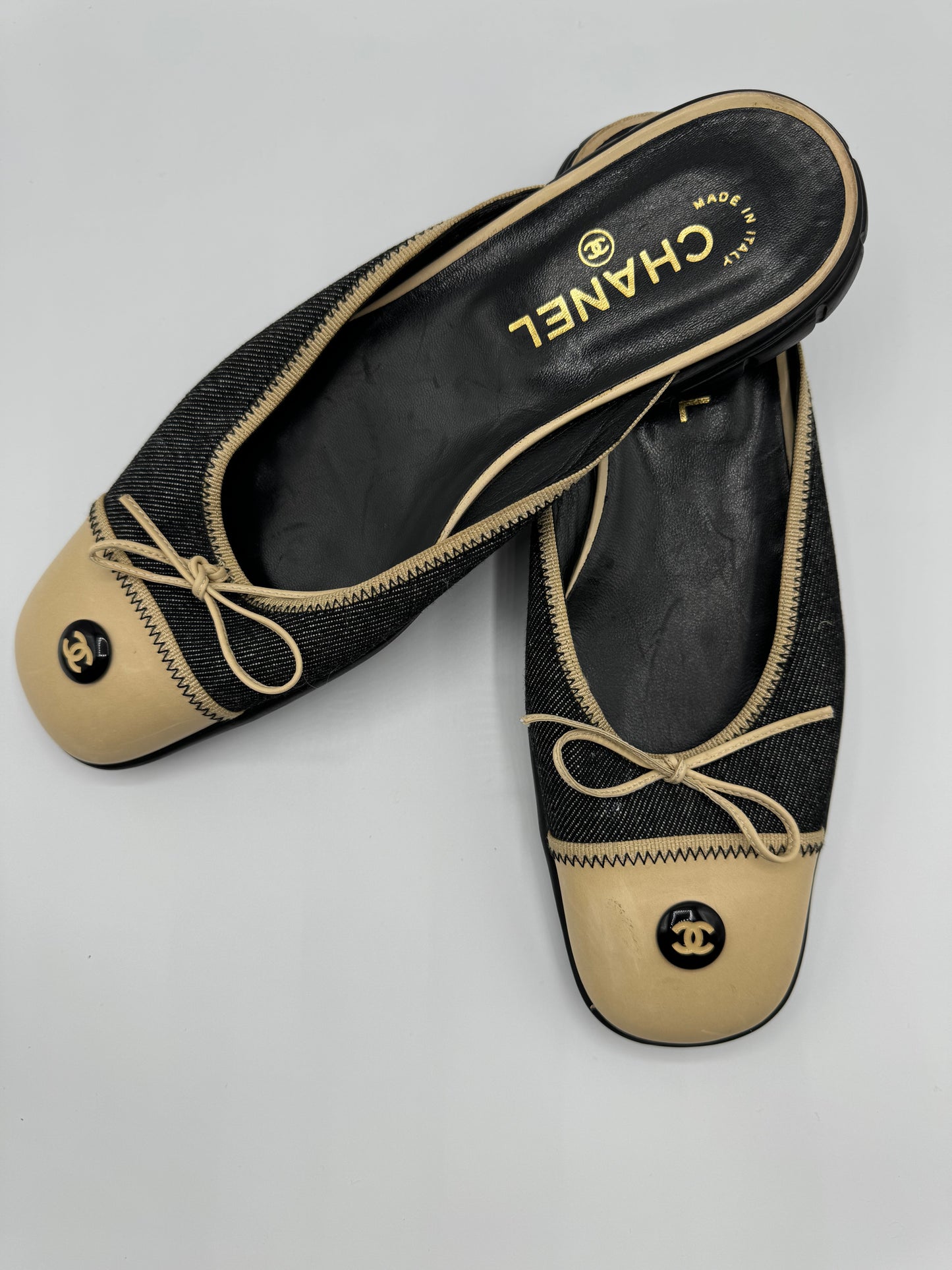Vintage Chanel Ballet Mules
