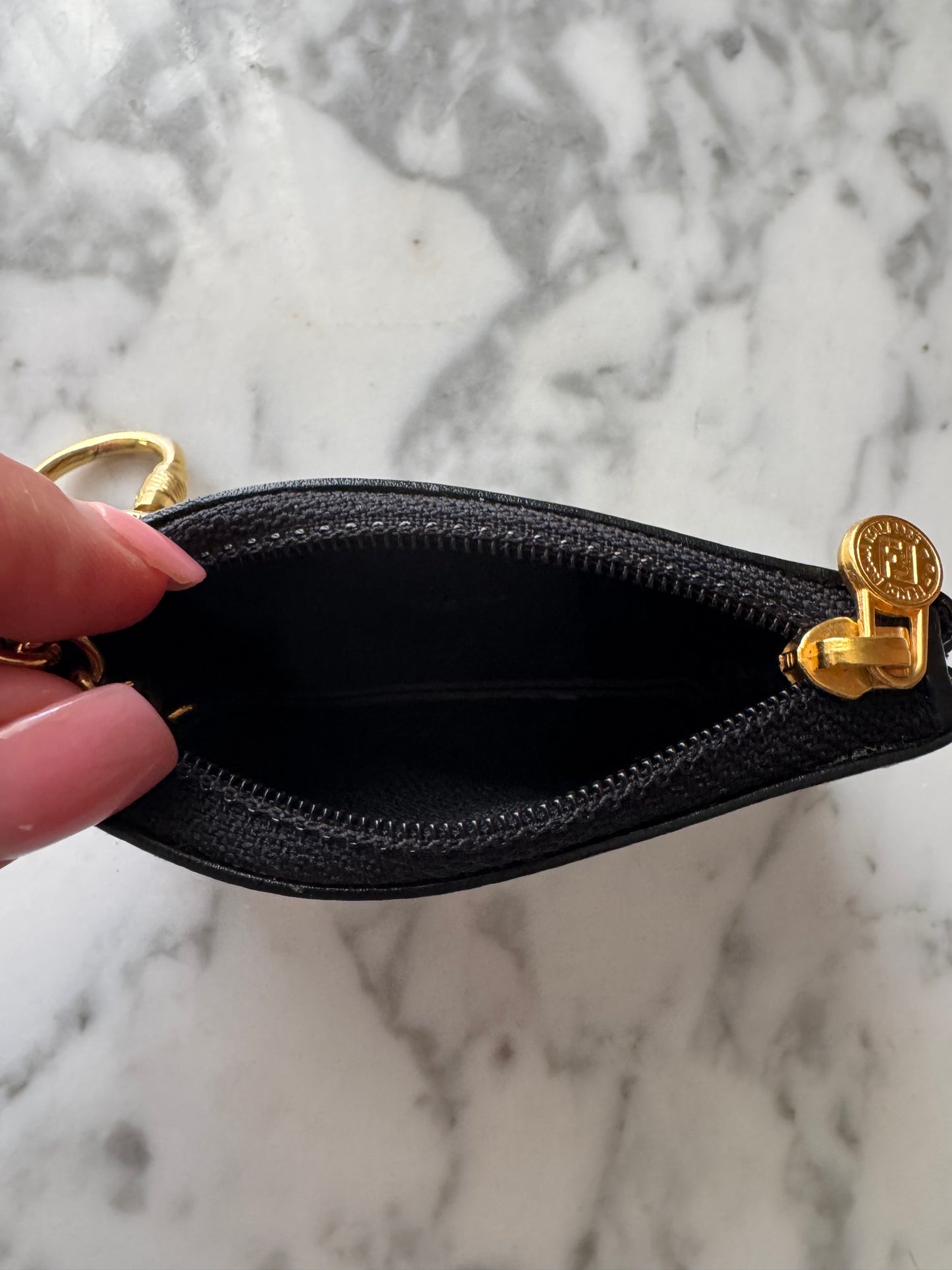 Vintage Fendi Penguin Key Pouch