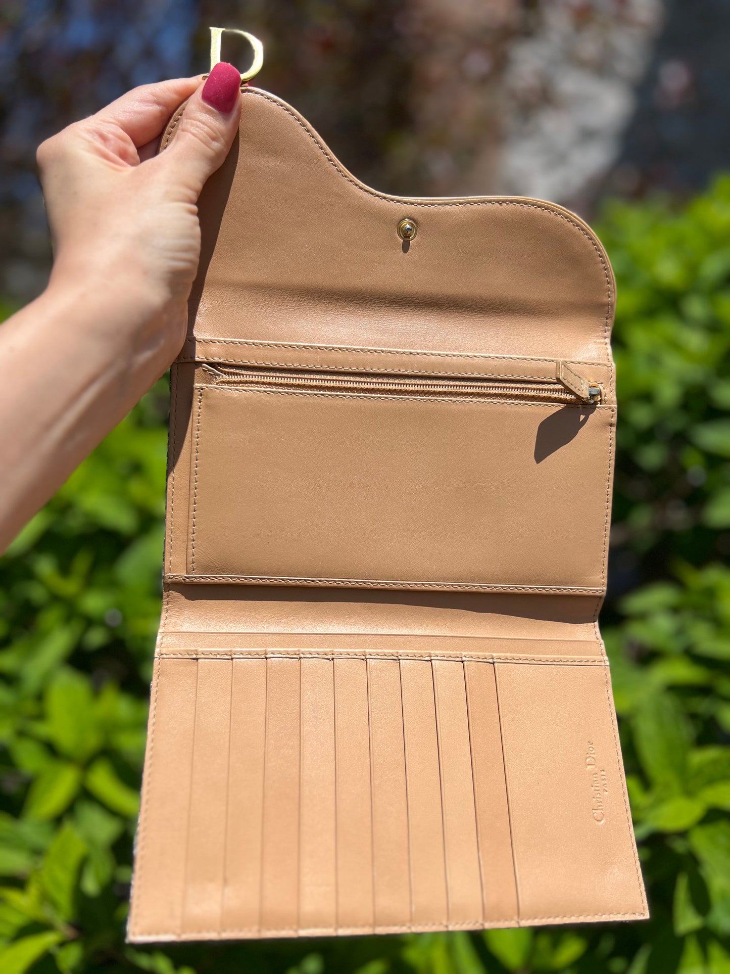Dior Saddle Wallet