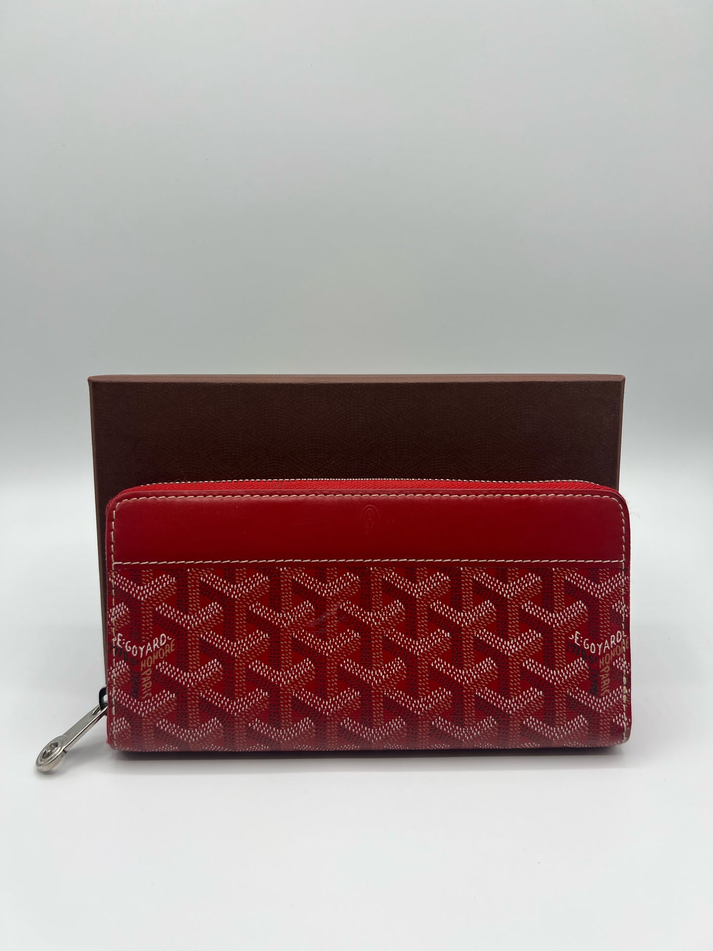 Goyard Red Matigon GM Wallet