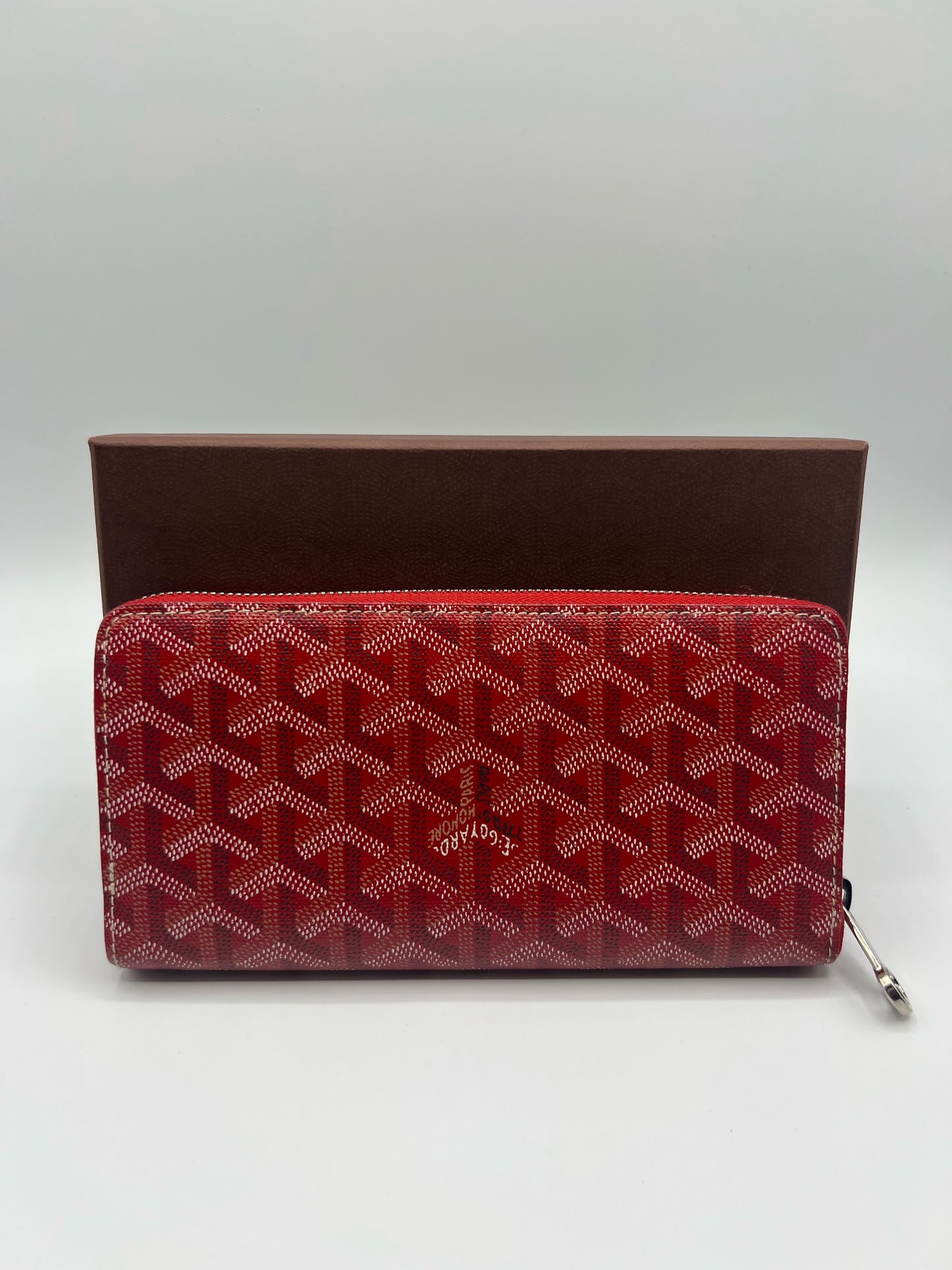 Goyard Red Matigon GM Wallet