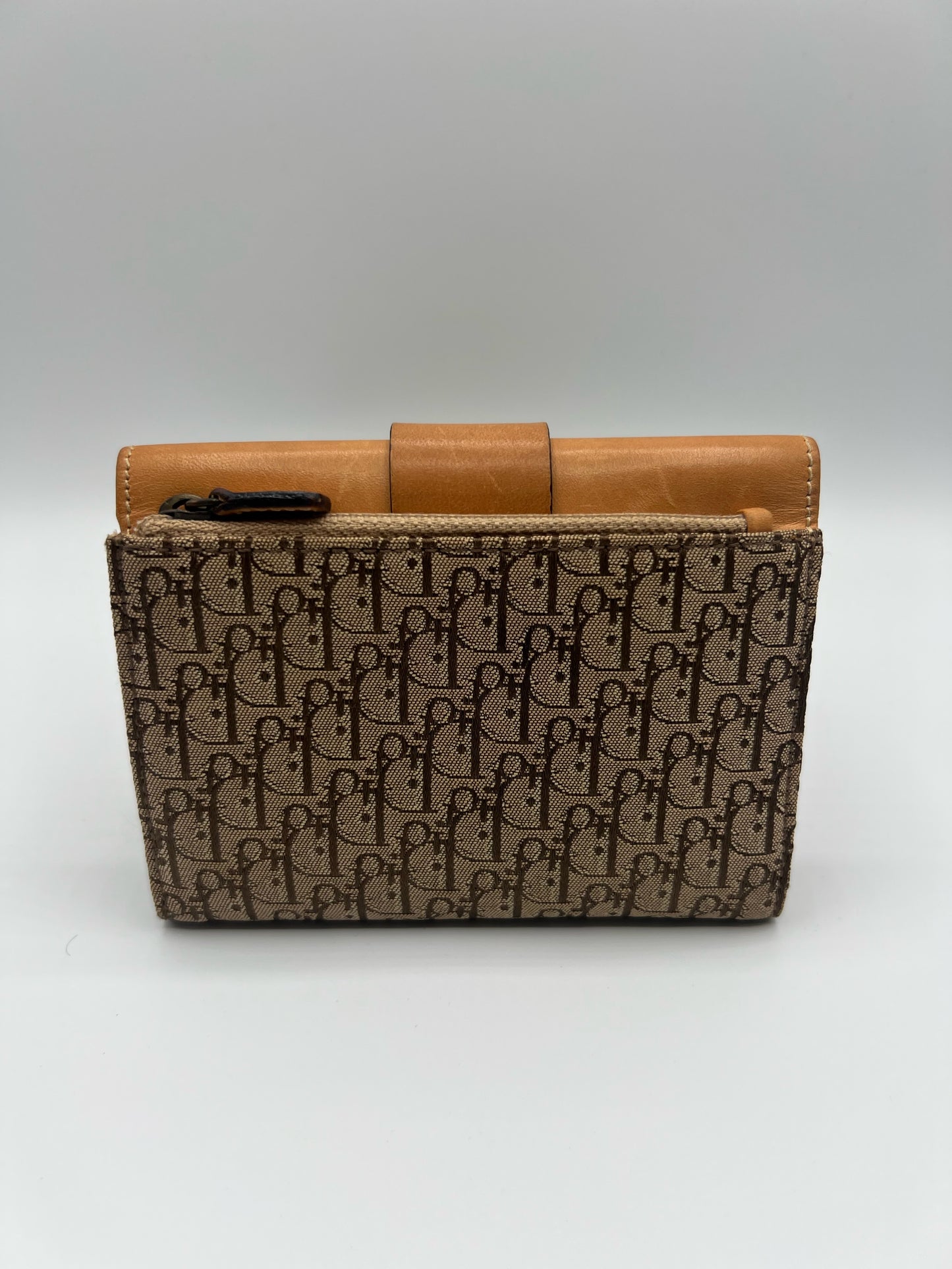 Vintage Dior Trotter Compact Wallet