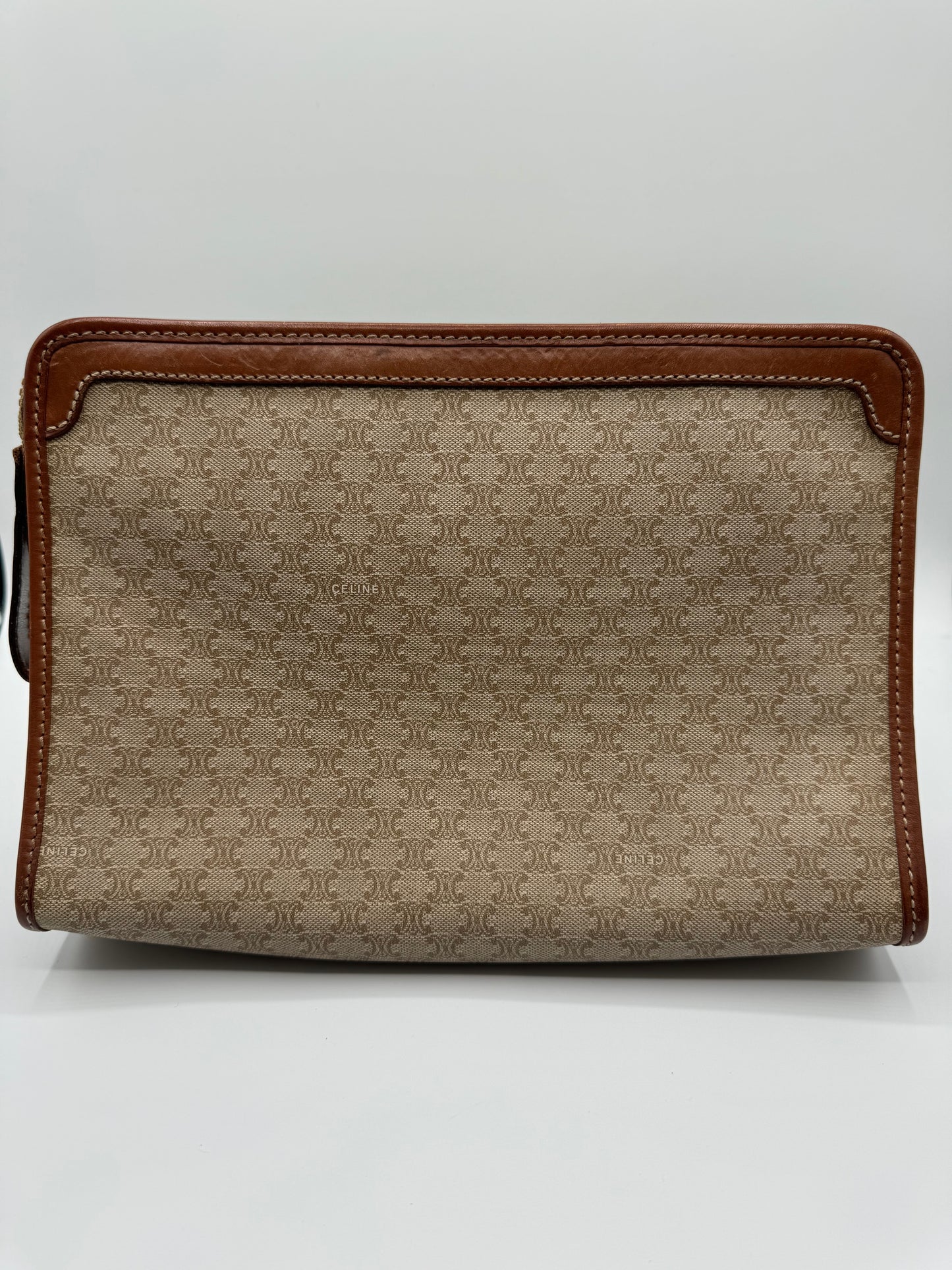Vintage Celine Clutch- Tan
