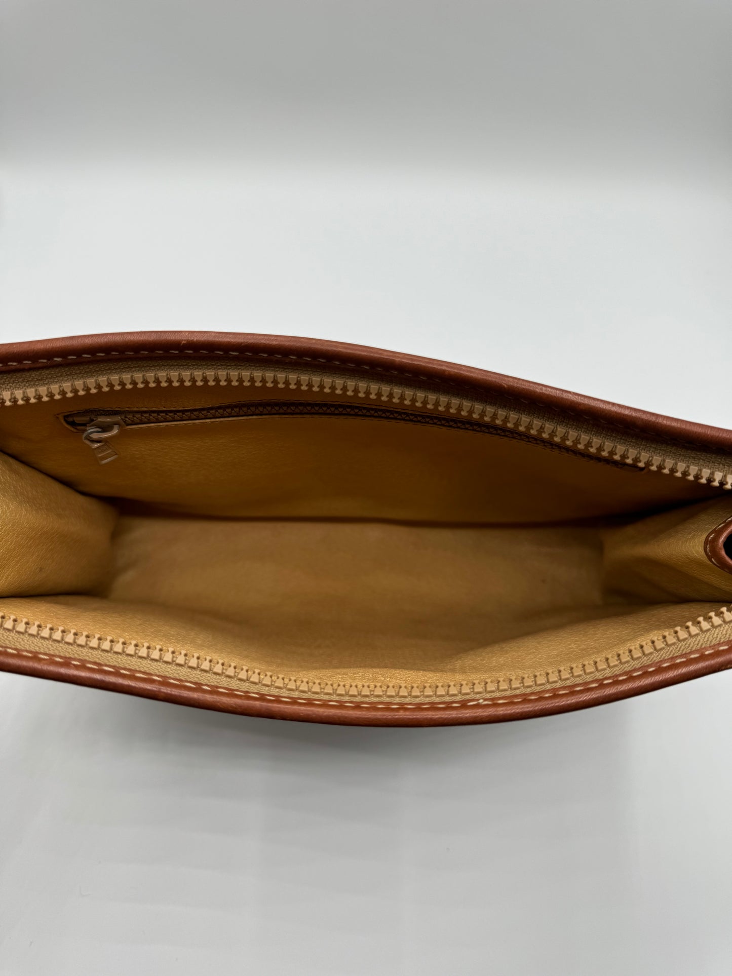 Vintage Celine Clutch- Tan