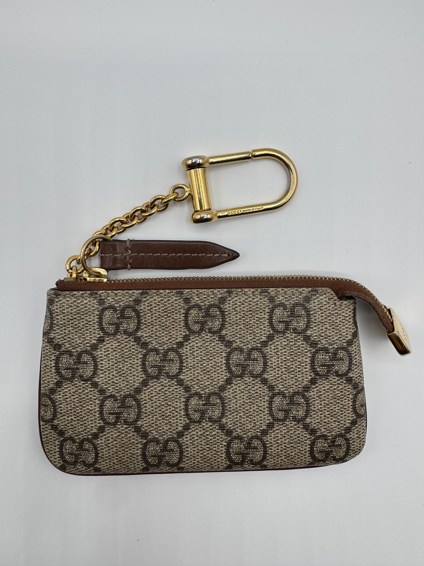 Gucci Supreme Monogram Key Pouch