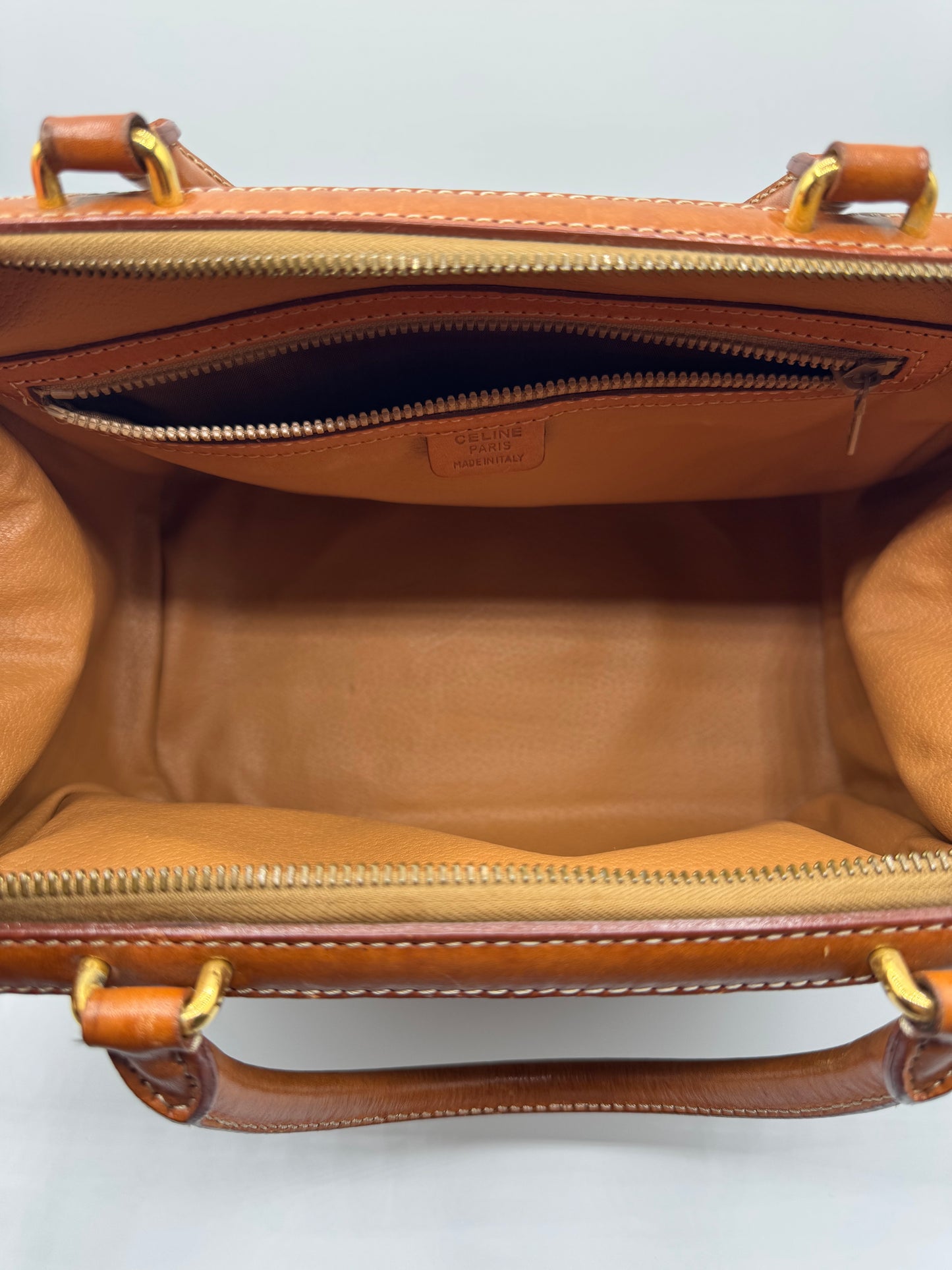 Vintage Celine Boston Bag with Strap