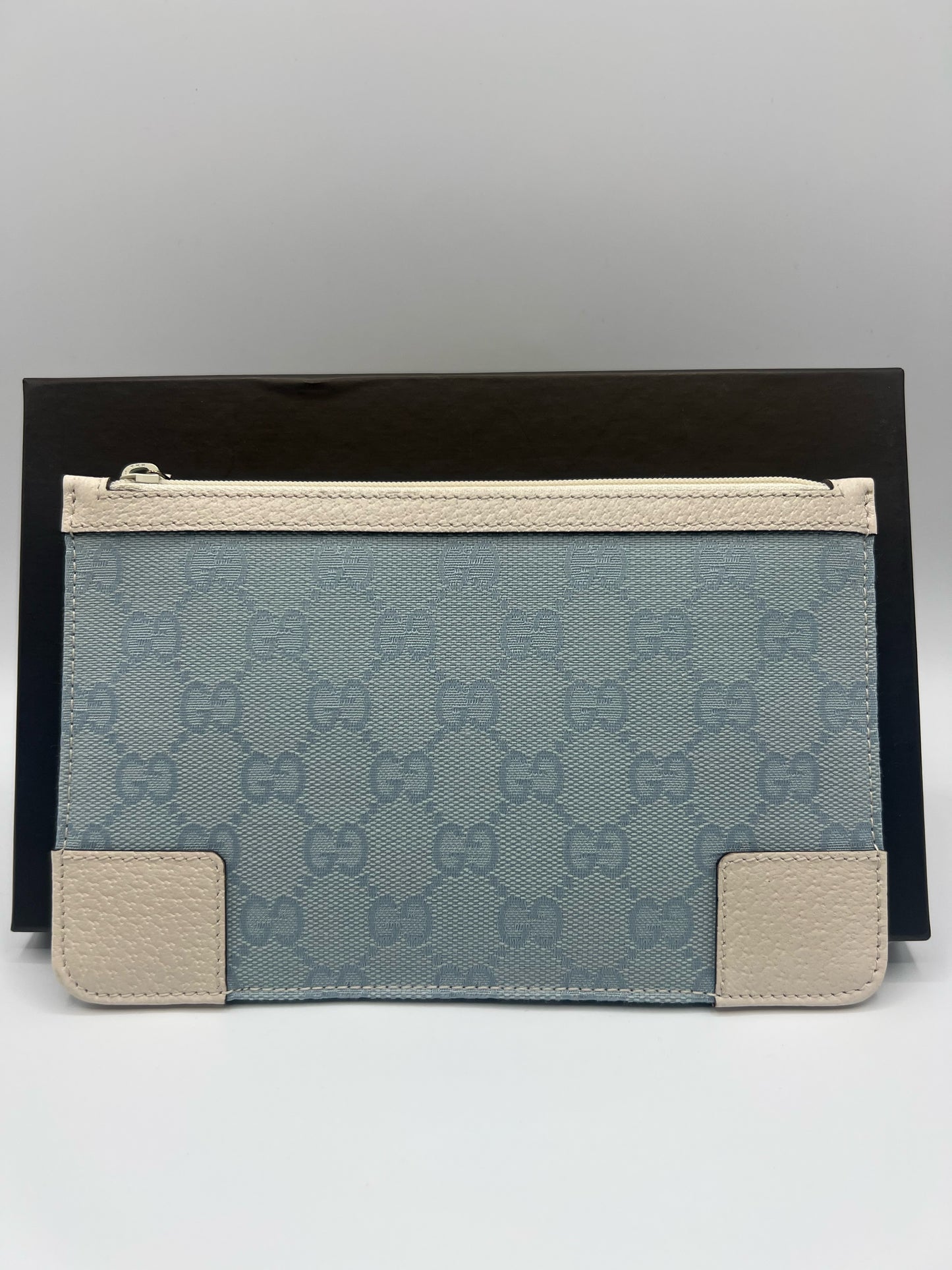 Vintage Gucci Baby Blue Clutch
