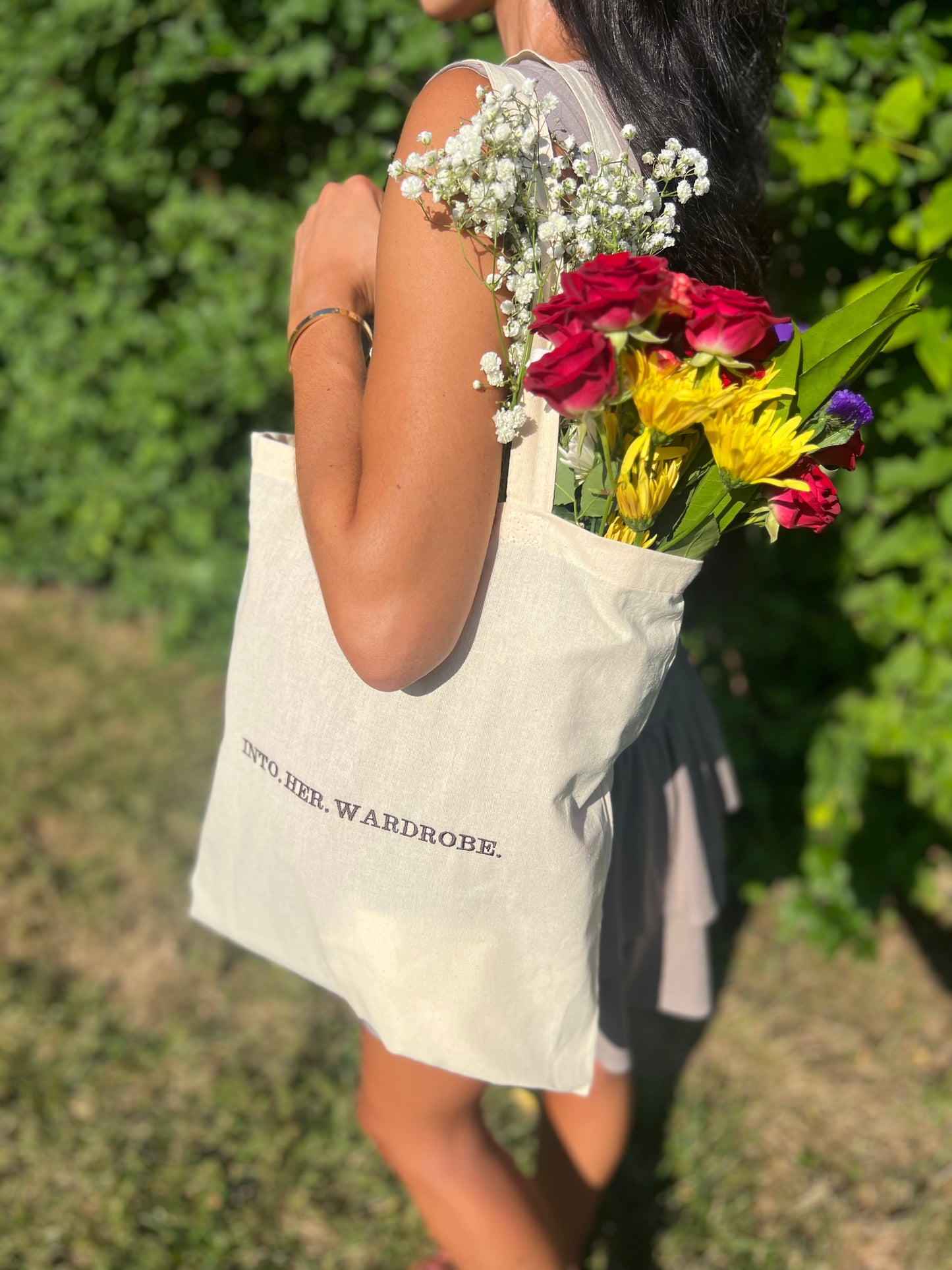 Into.Her.Wardrobe. Tote (Tan)