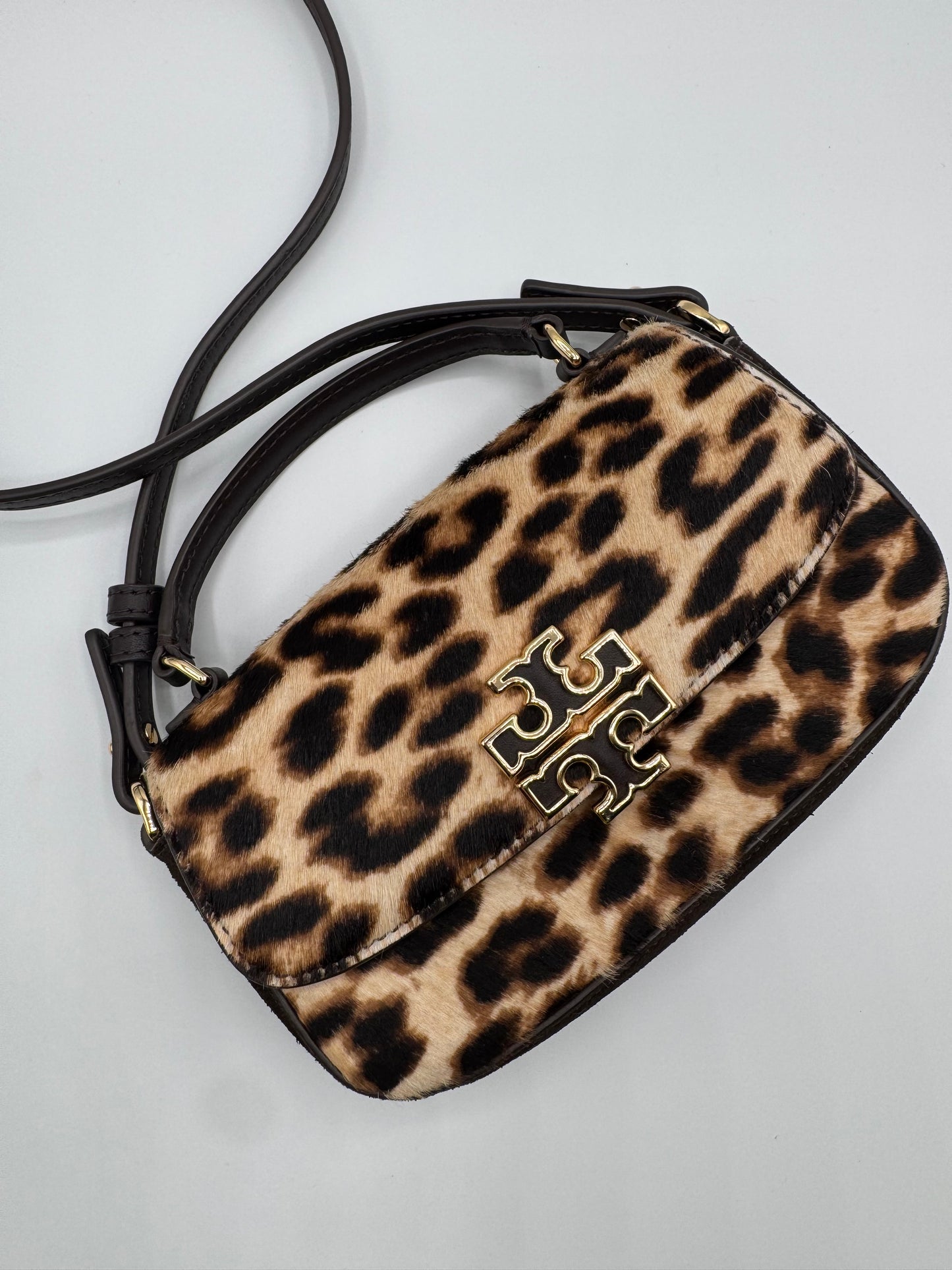 Tory Burch Leopard Mini Britten Bag