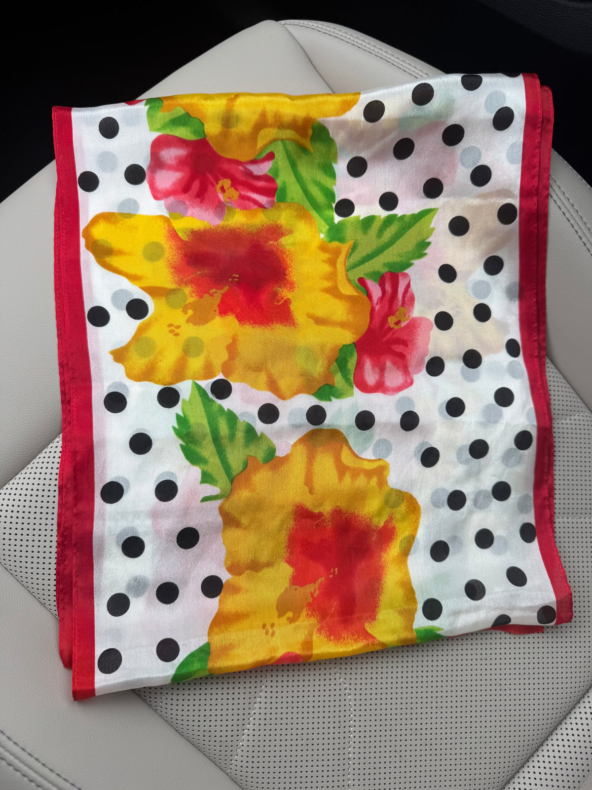 Oscar De La Renta Silk Scarf