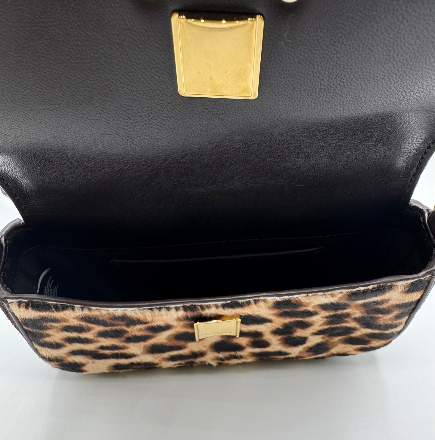 Tory Burch Leopard Mini Britten Bag