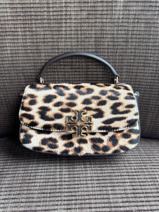 Tory Burch Leopard Mini Britten Bag