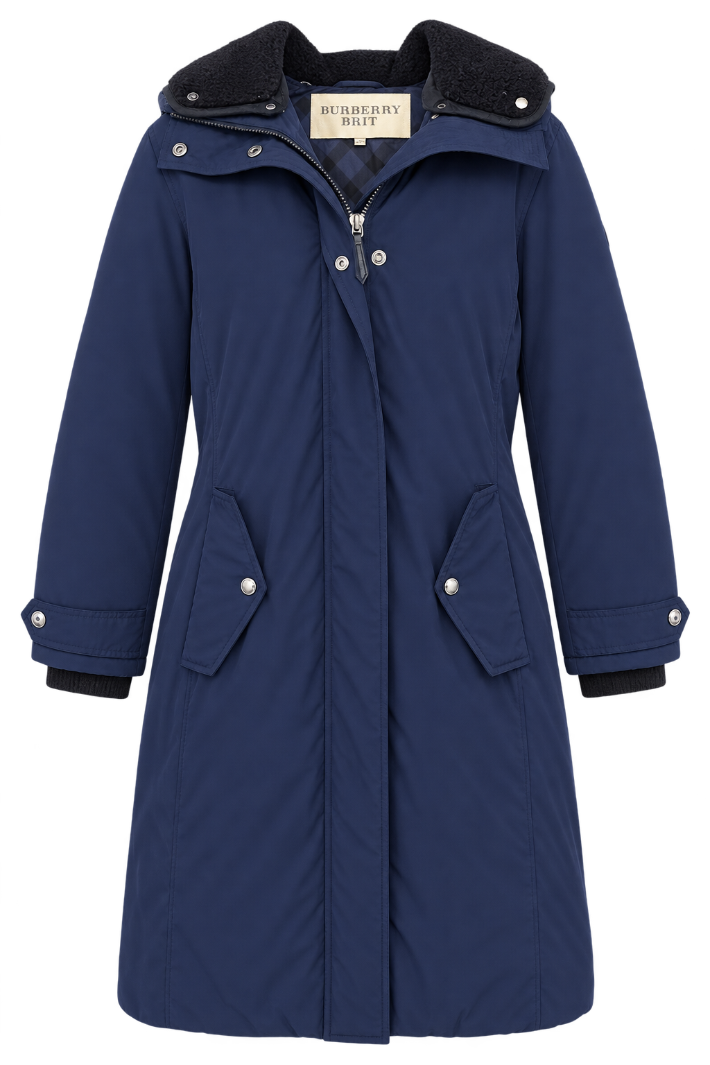 Burberry Brit Navy Down Coat