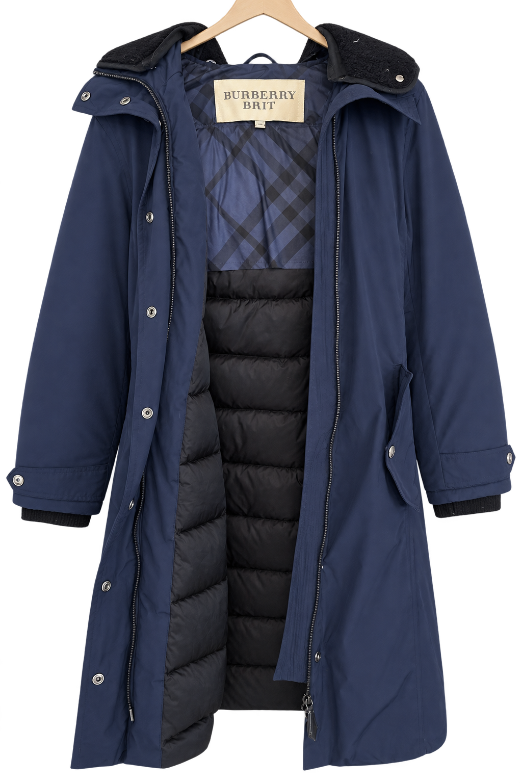 Burberry Brit Navy Down Coat