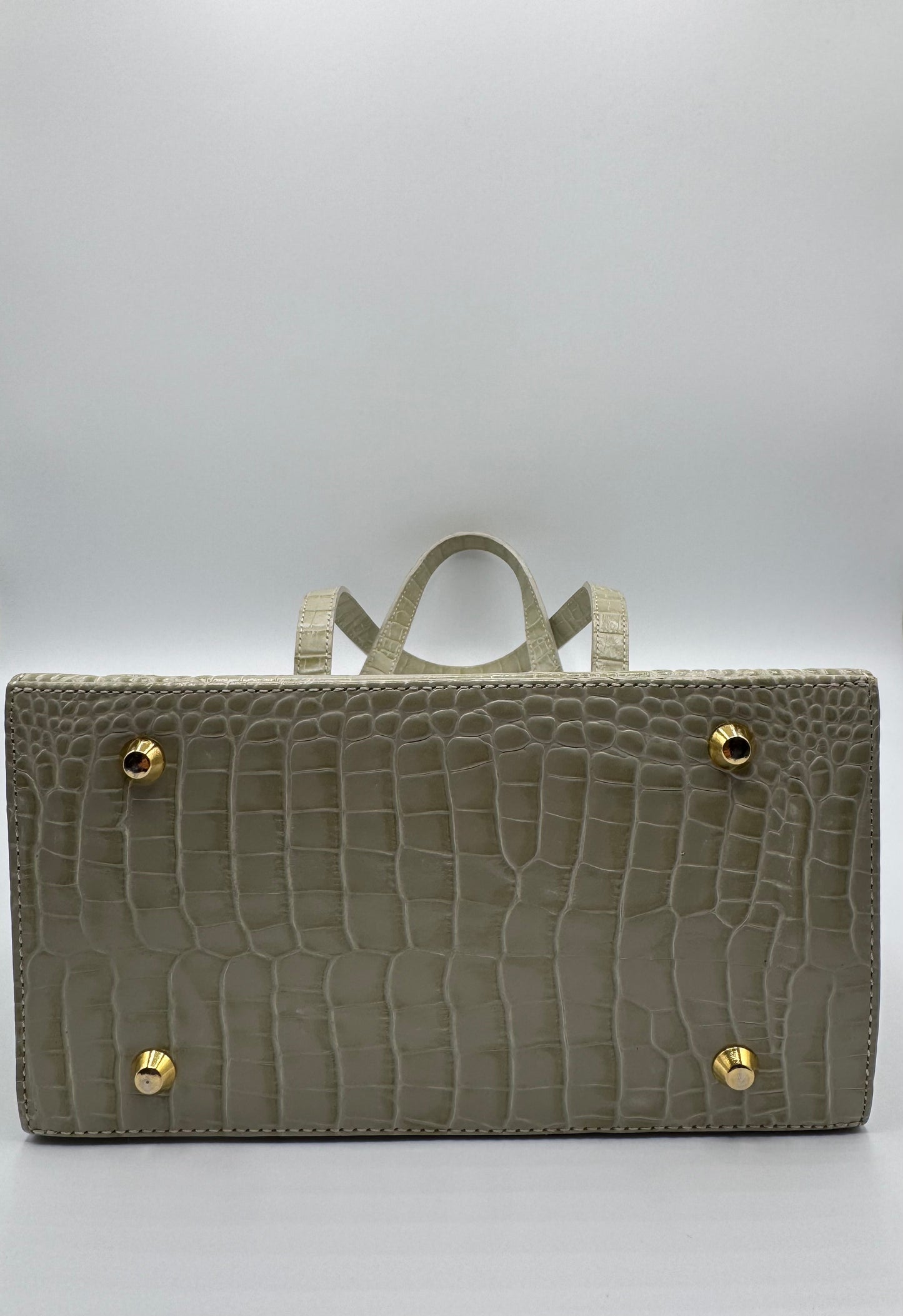 Vintage YSL Croc Embossed Bag