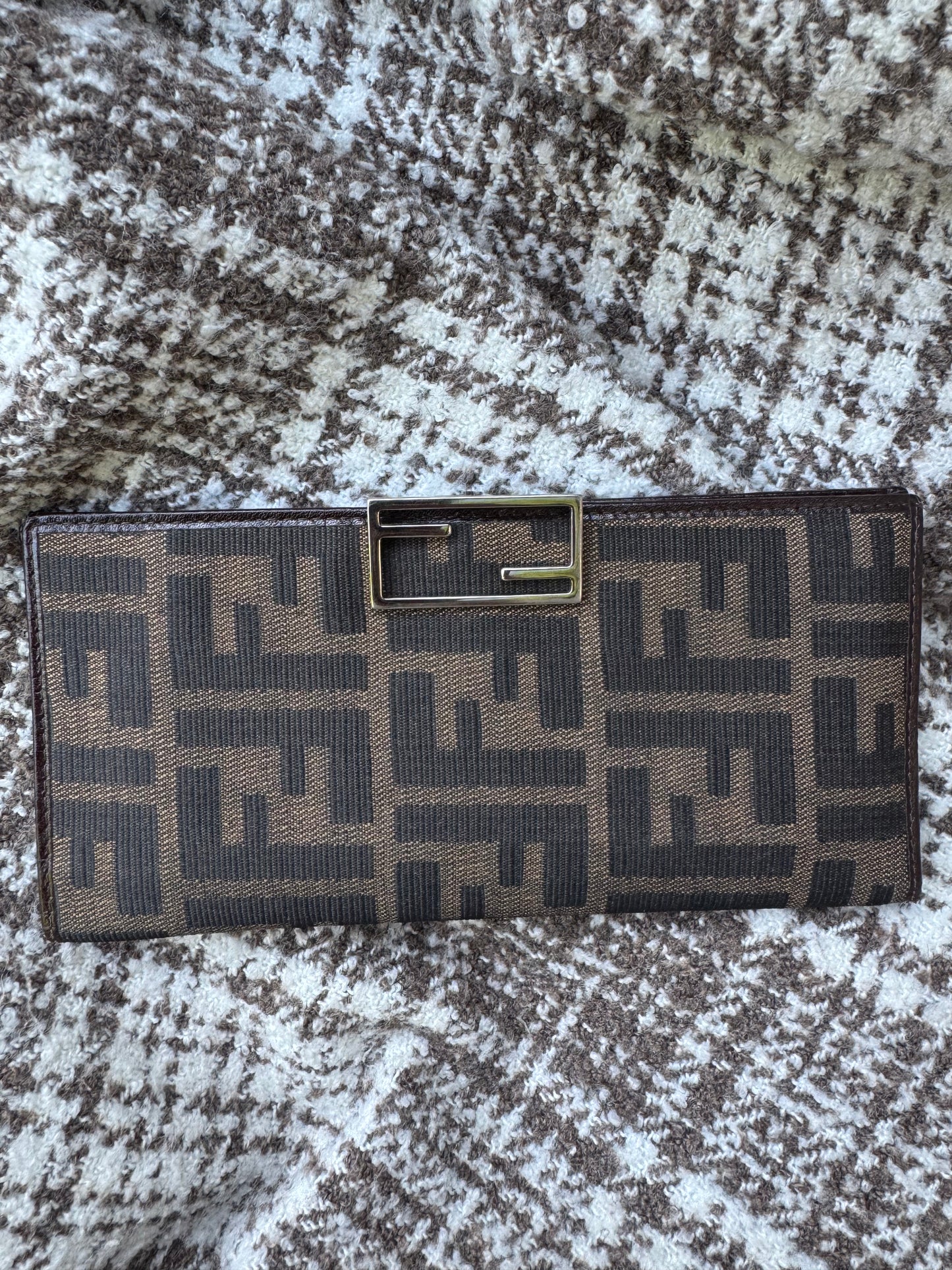 Vintage Fendi Zucca Wallet