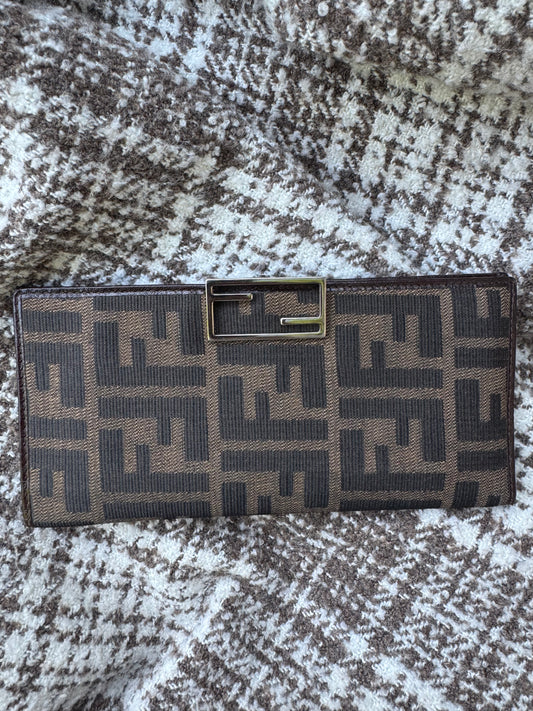 Vintage Fendi Zucca Wallet