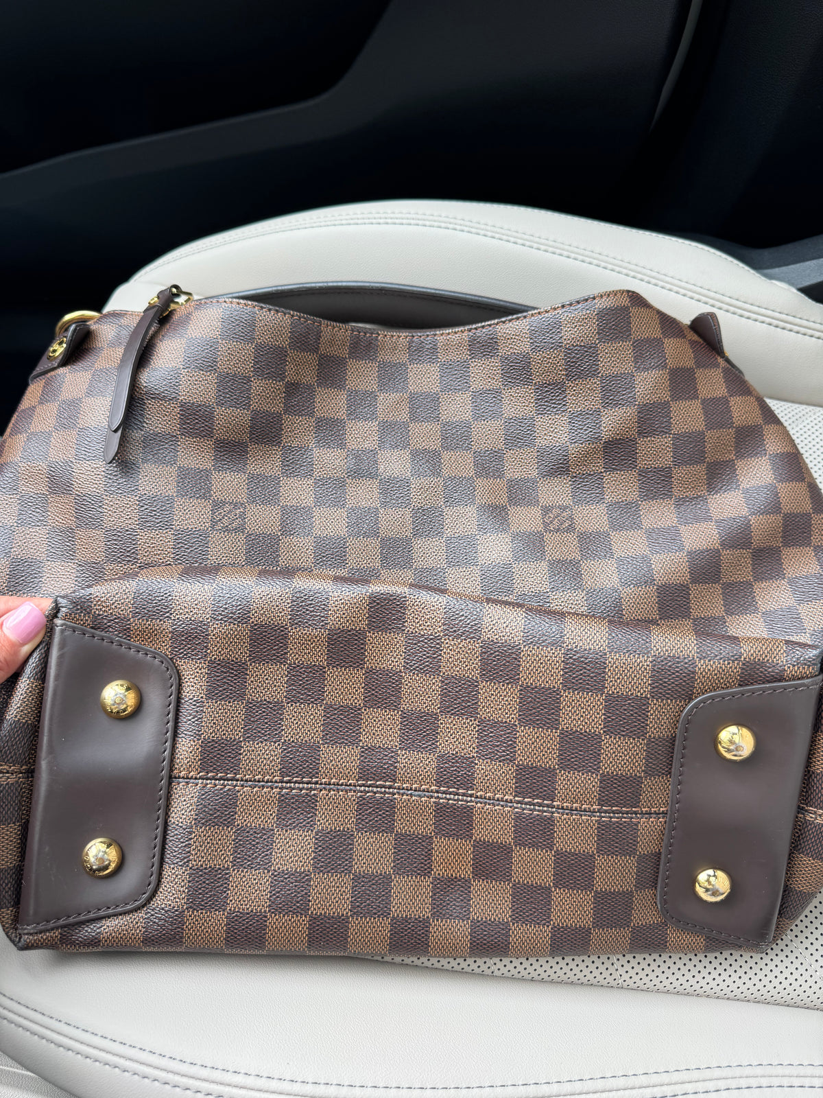 LV Duomo Hobo Ebene Damier Bag