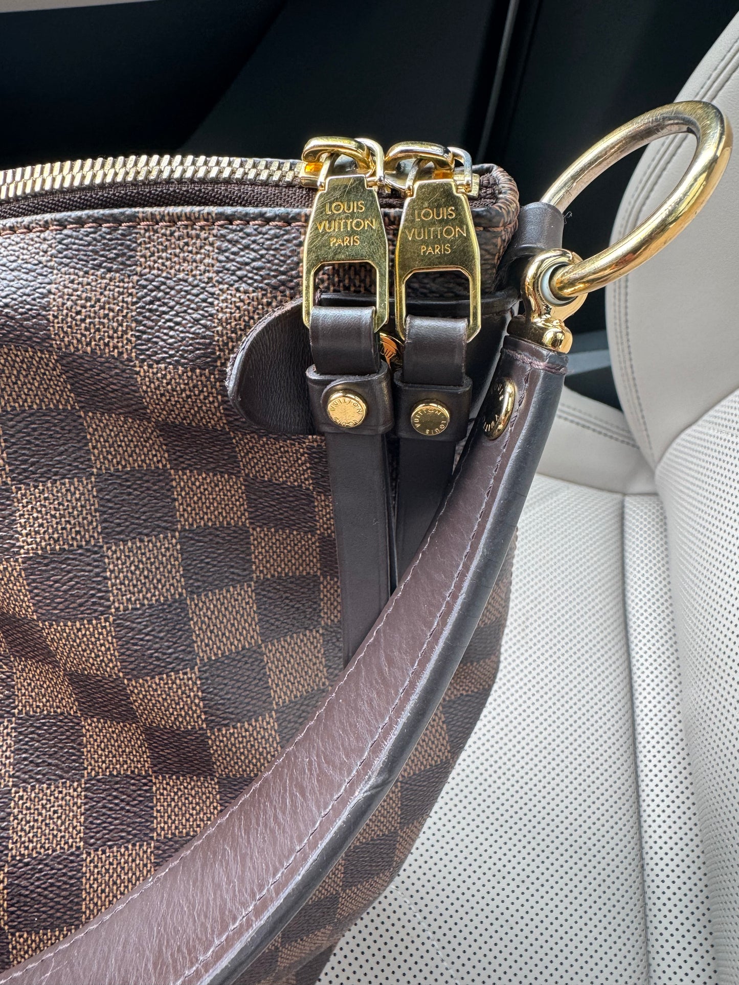 LV Duomo Hobo Ebene Damier Bag