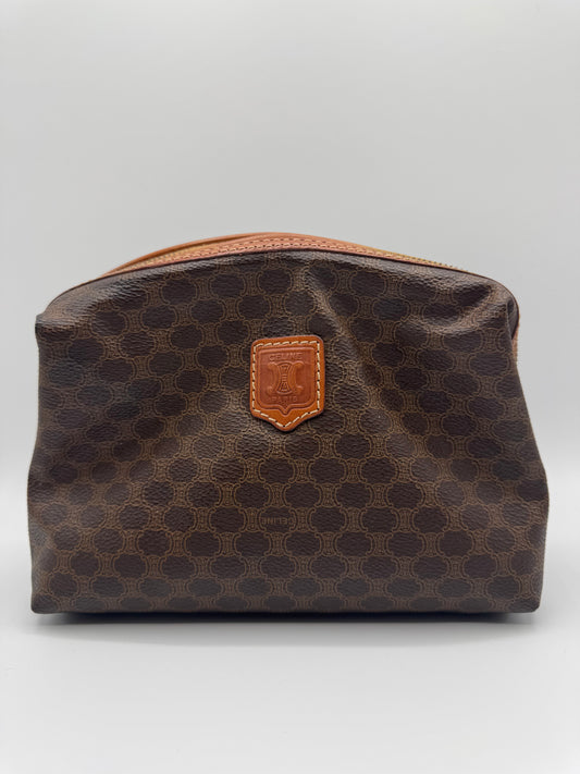 Vintage Celine Macadam Cosmetic Bag
