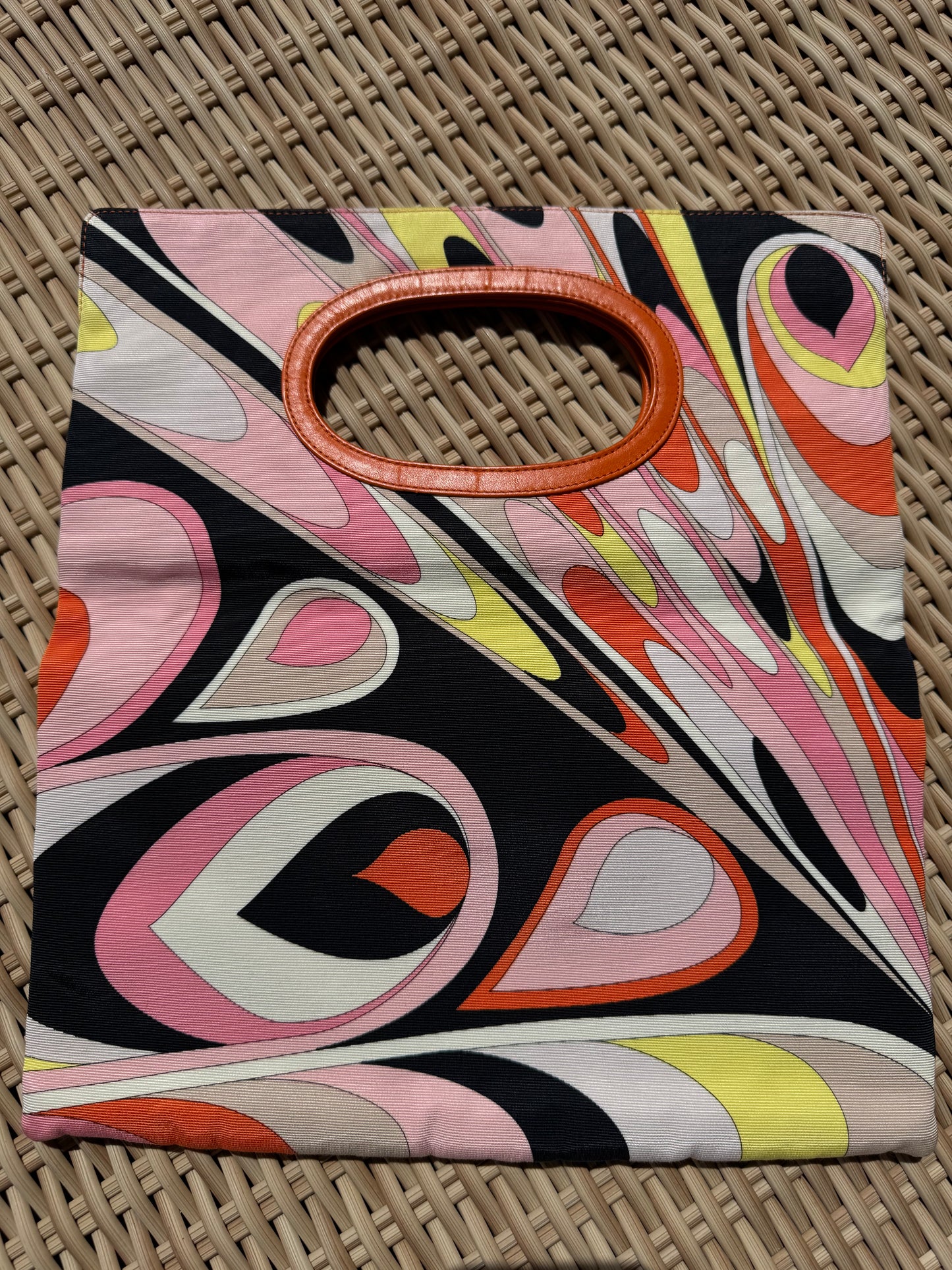 Vintage Emilio Pucci 2-Way Foldover Clutch
