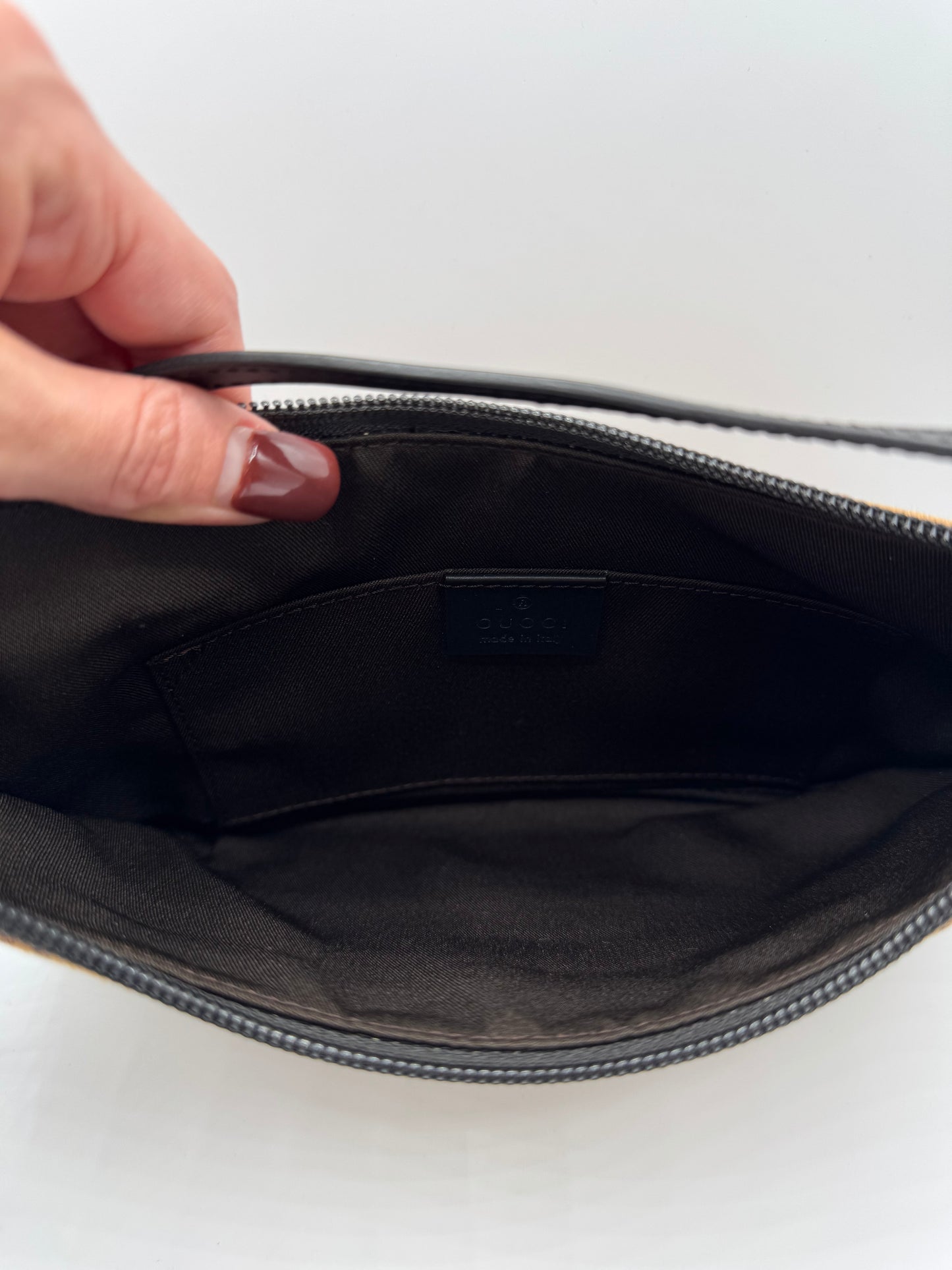 Vintage Gucci Monogram Hobo Bag