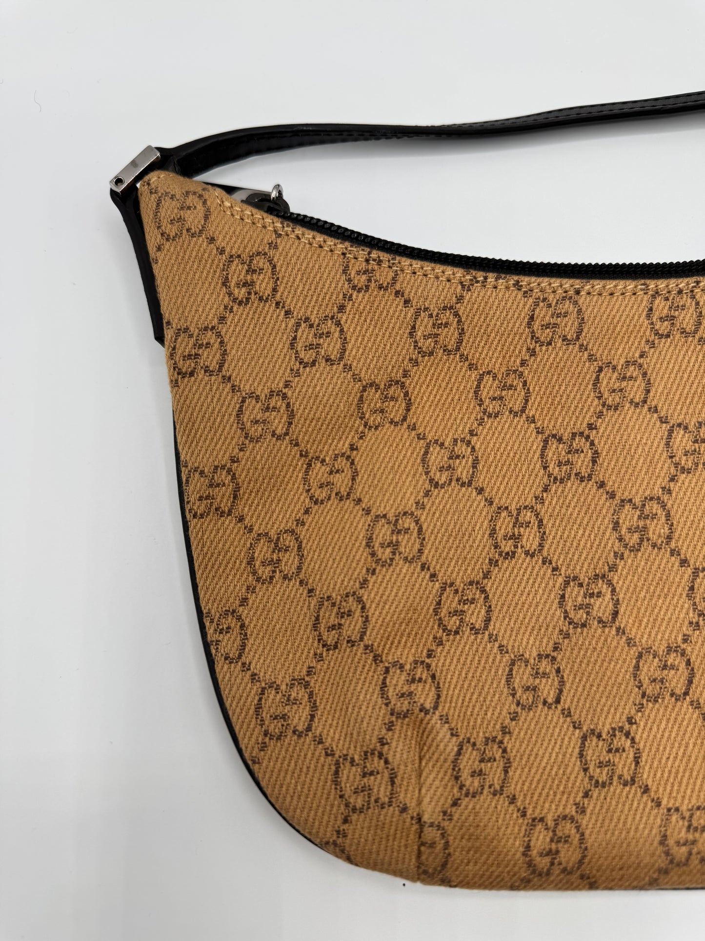 Vintage Gucci Monogram Hobo Bag