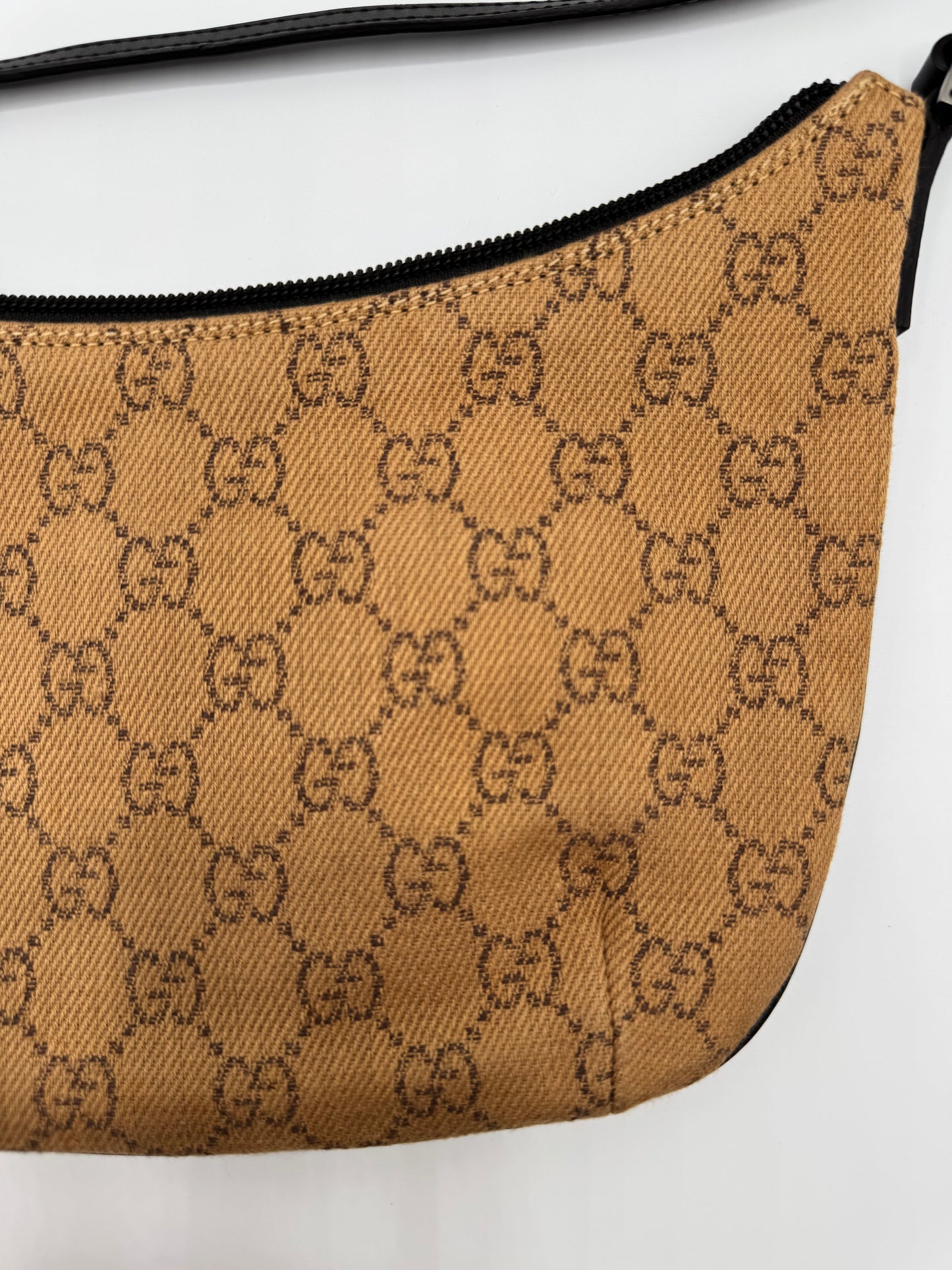 Vintage Gucci Monogram Hobo Bag