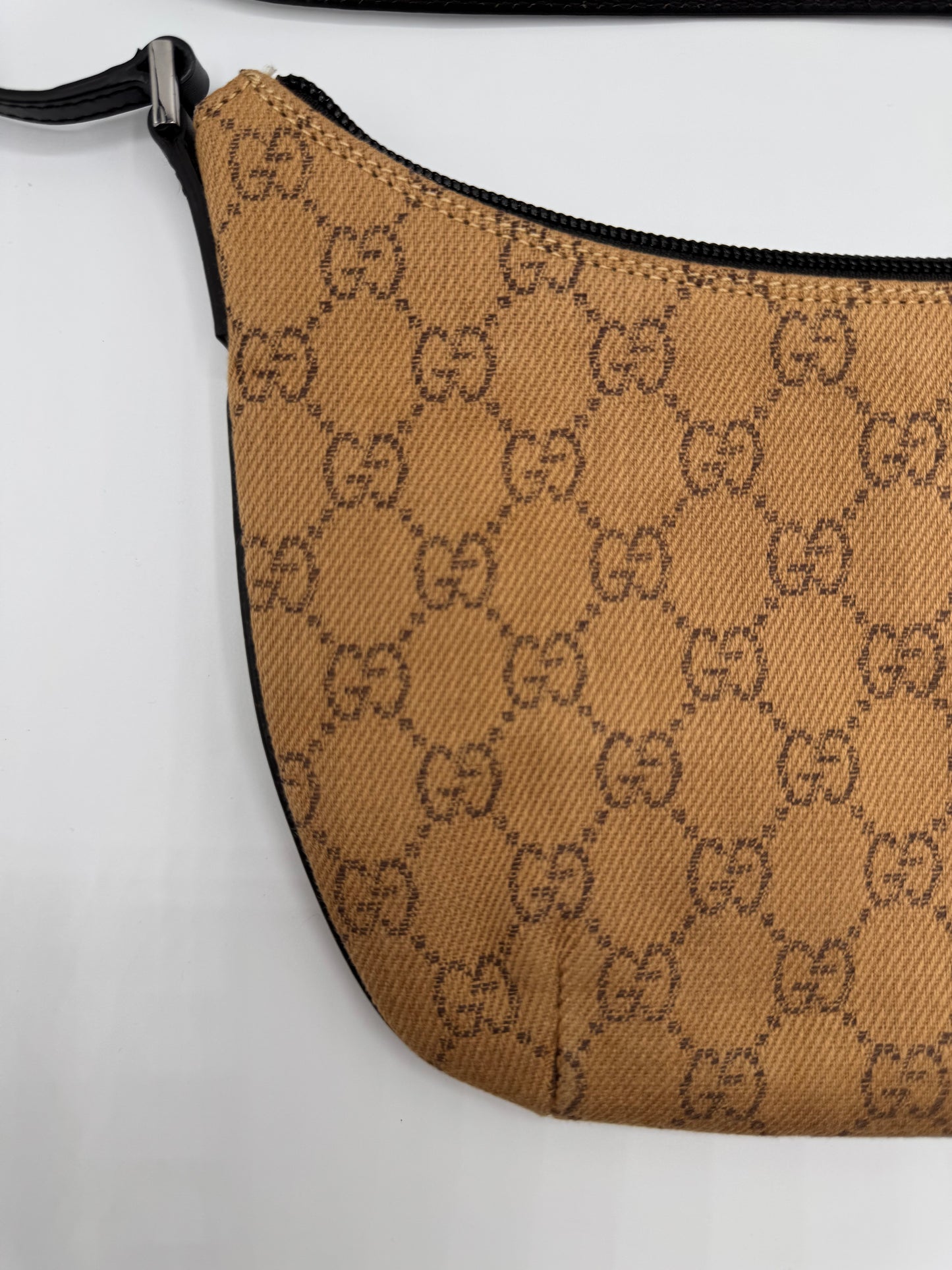 Vintage Gucci Monogram Hobo Bag