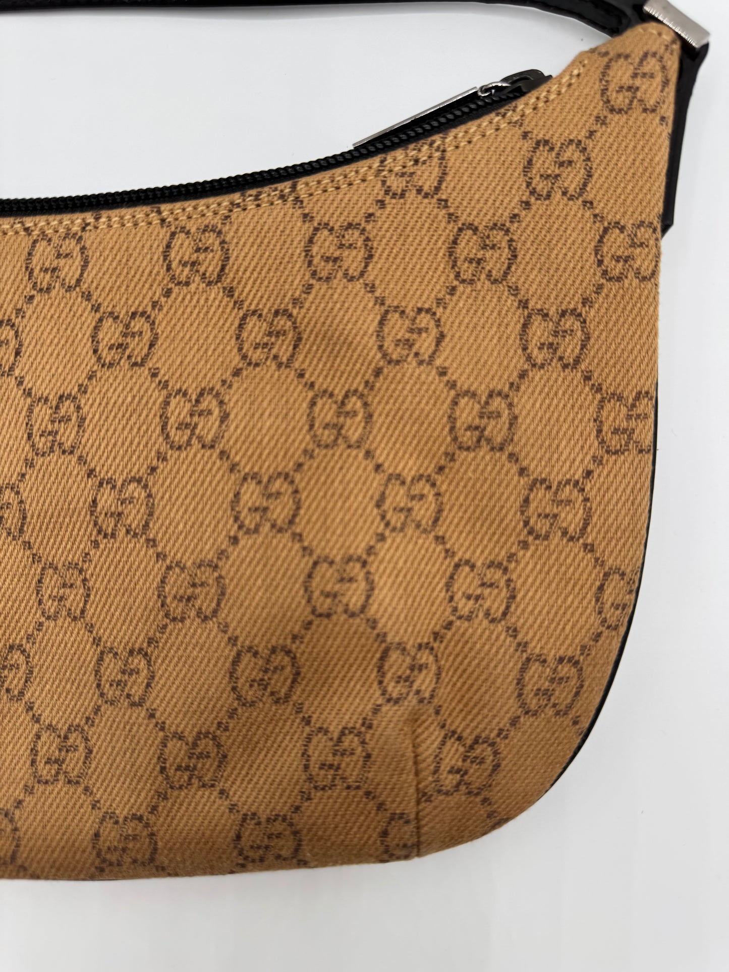 Vintage Gucci Monogram Hobo Bag