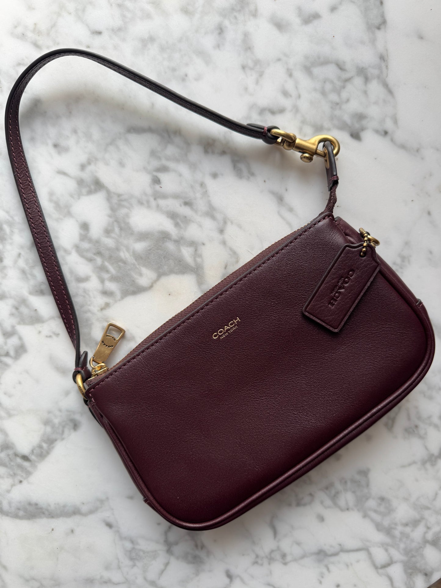COACH Plaza 18 Mini Pouchette Bag