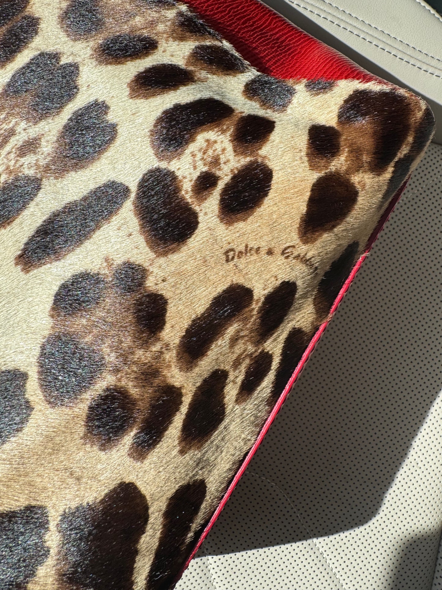 Vintage Dolce & Gabbana Leopard Bag
