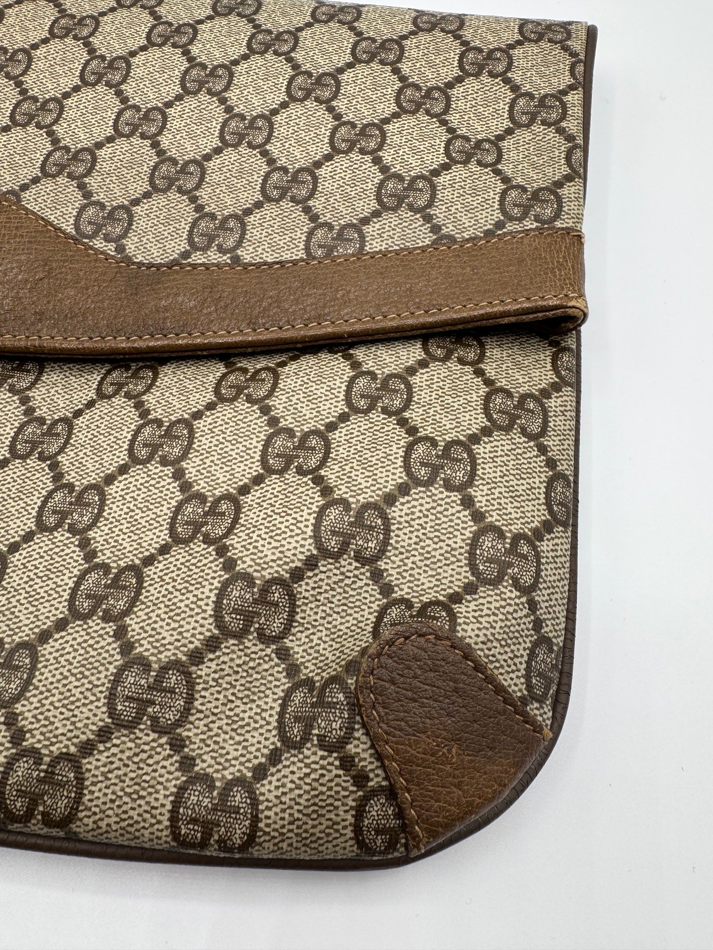 Vintage Gucci Monogram Clutch