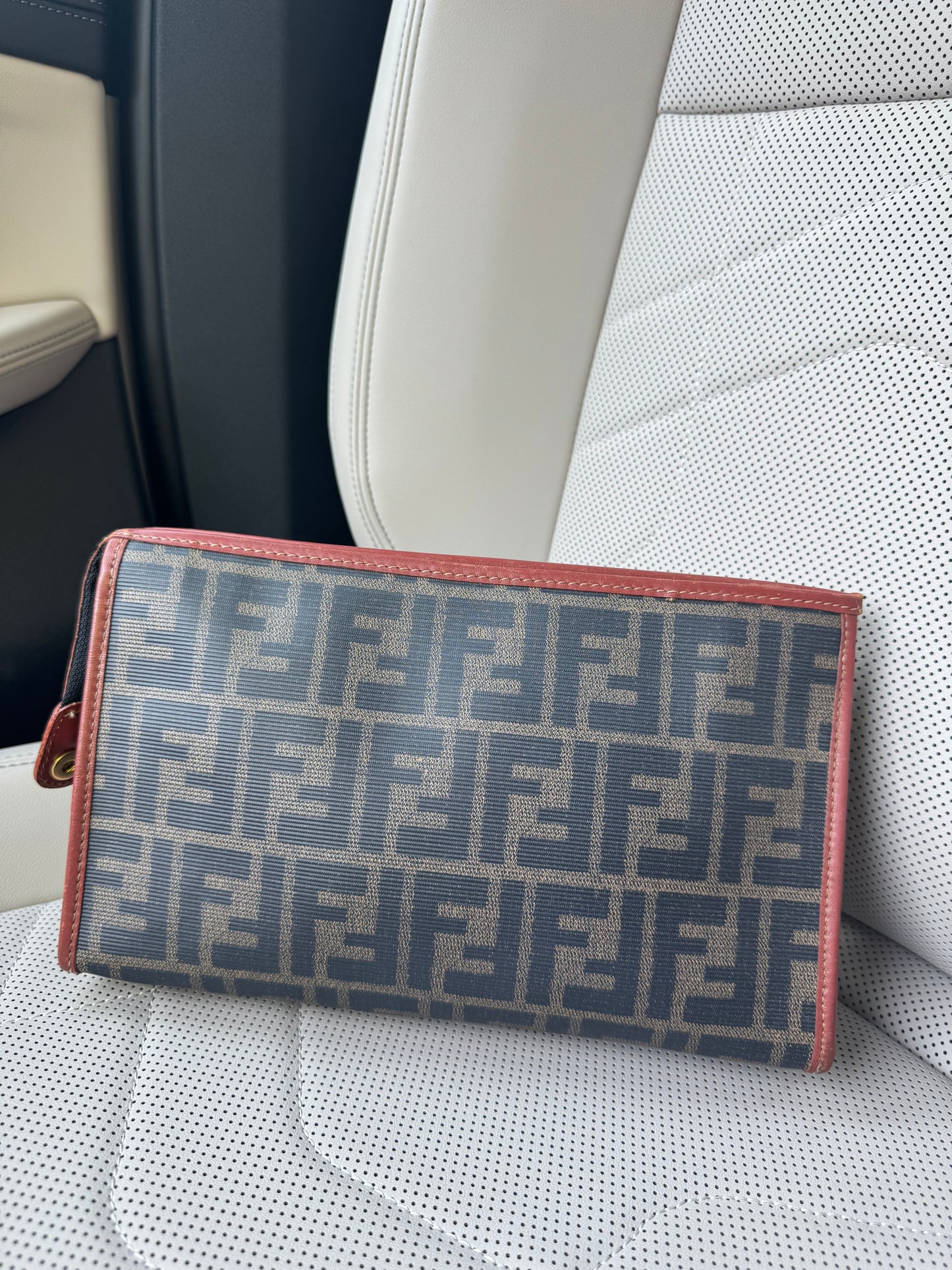 Vintage Fendi Monogram Clutch