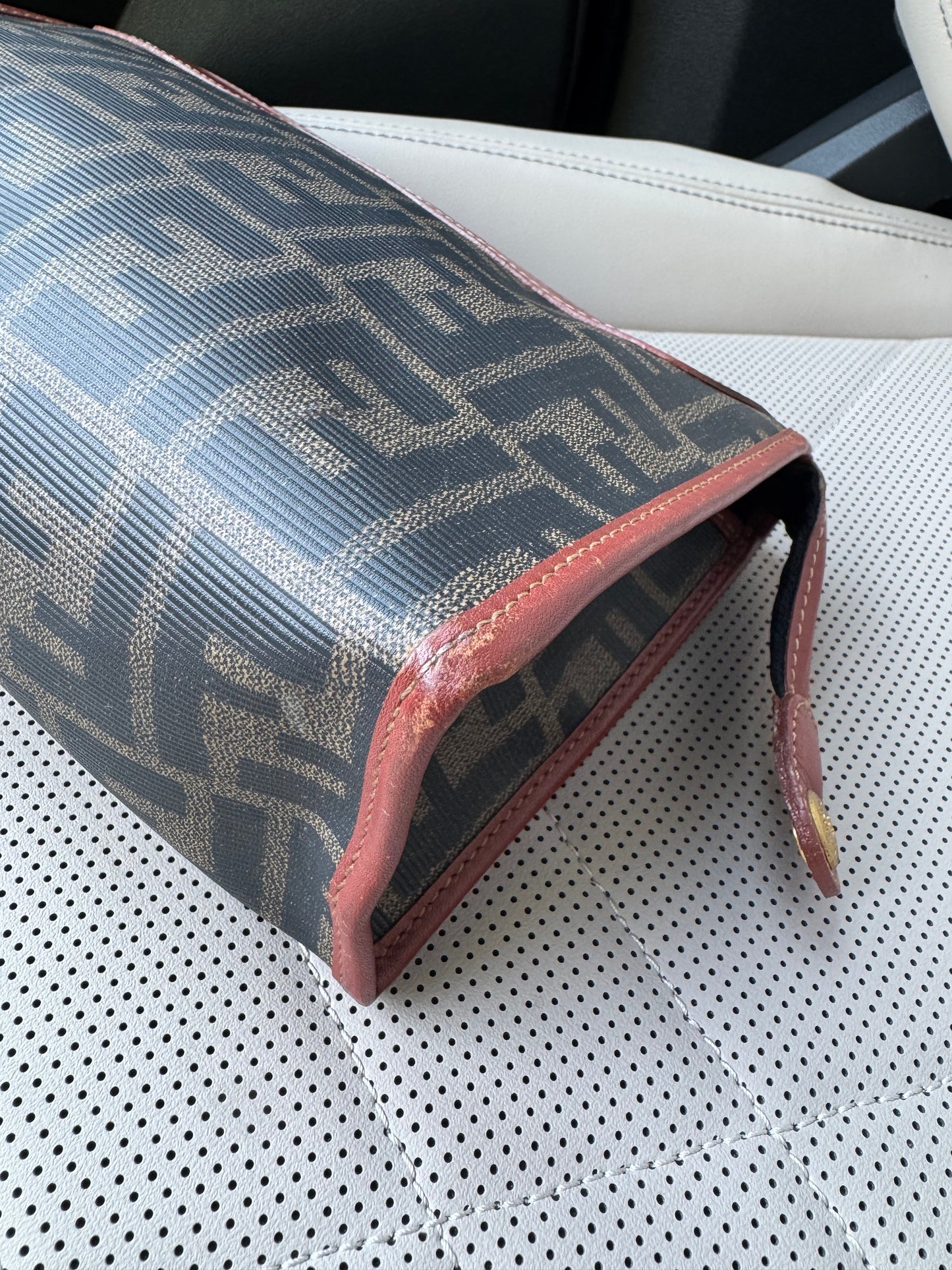 Vintage Fendi Monogram Clutch